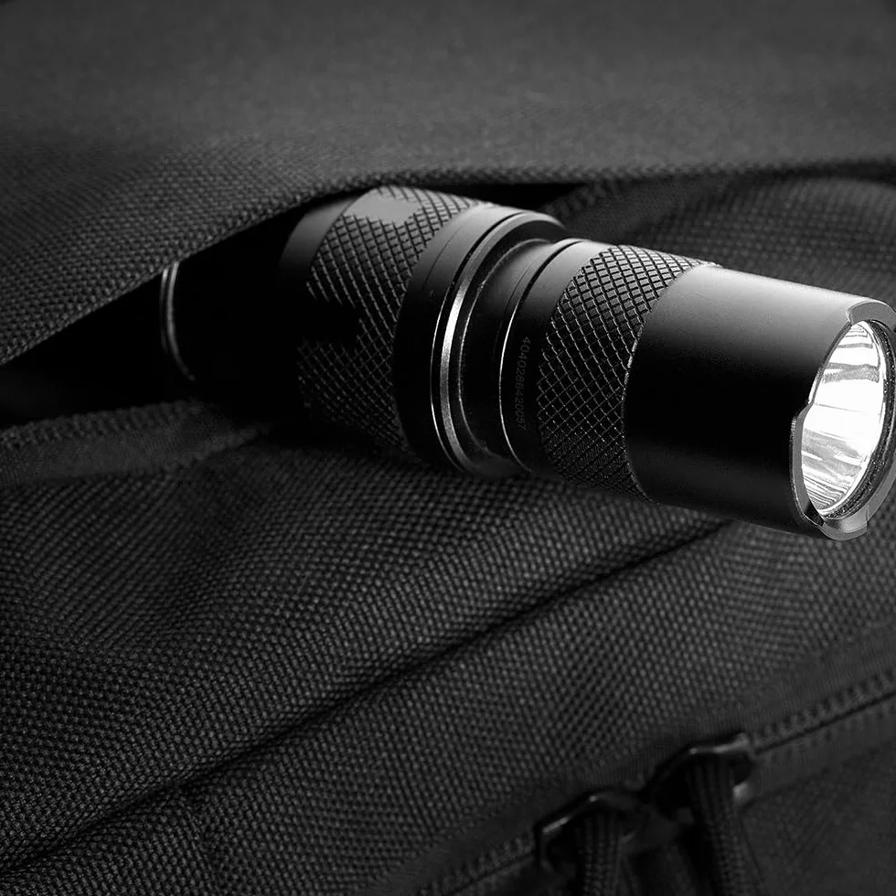M-Tac EDC Funda para Pistola Negra con Bolsillo Oculto 5 Compartimentos Ajuste Universal