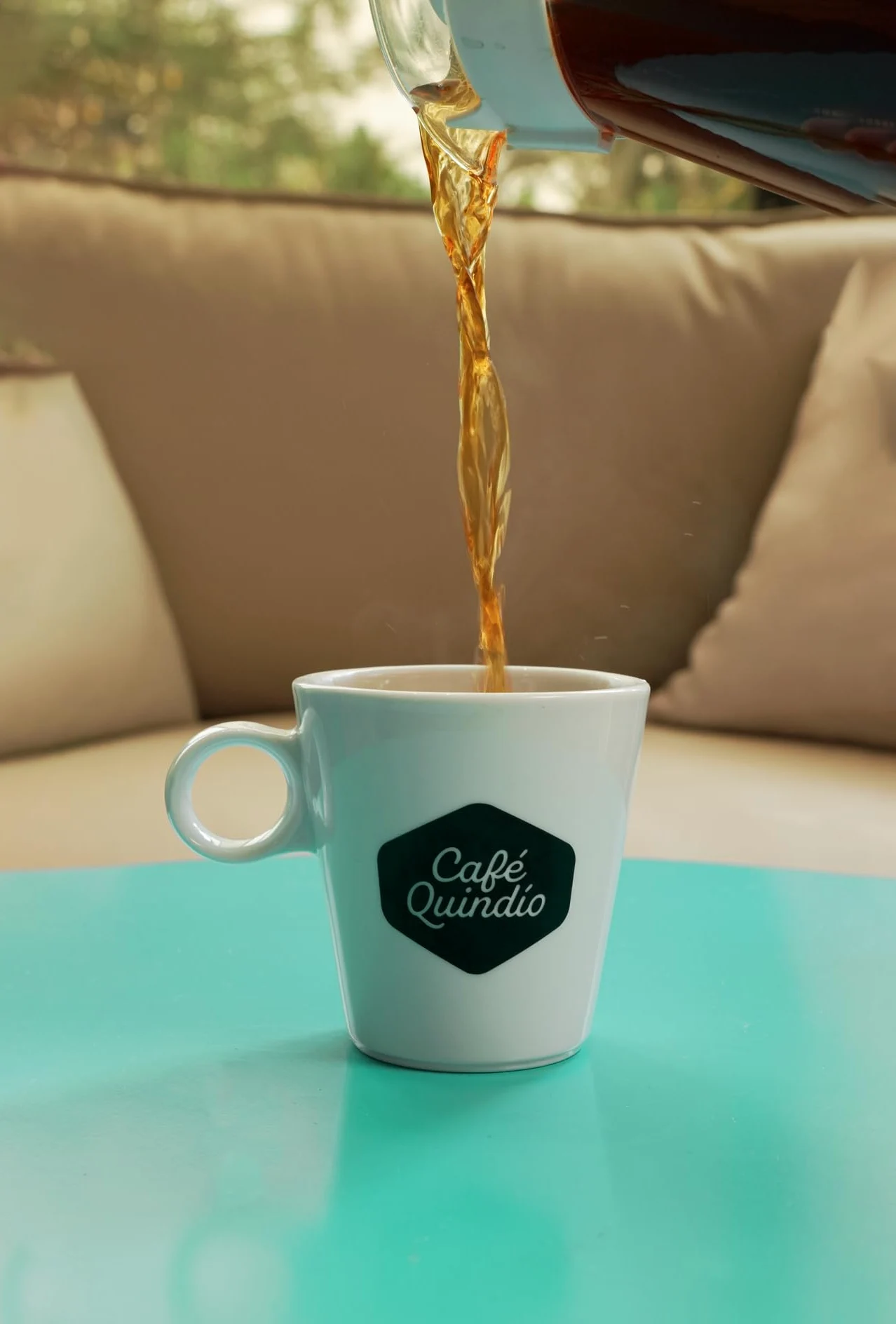 Café Quindío - Cafe Especialidad Molido, 100% Arábica Colombia | Origin único, SCA 87.68, tueste medio, ideal para cafetera goteo, prensa francesa o V60 (340 g, Caramelo)