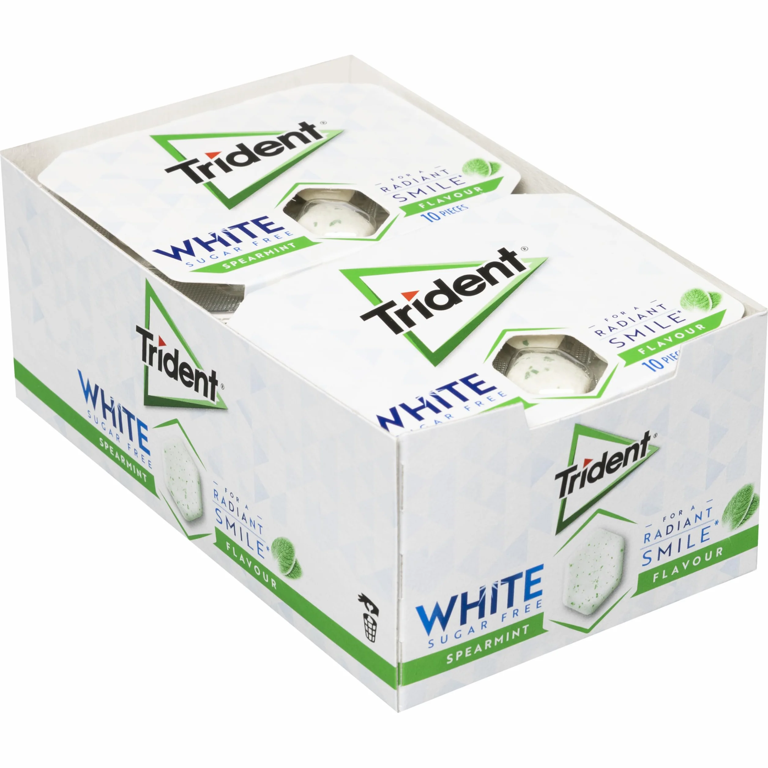 CHICLES TRIDENT ORALB HIERBABUENA 17GX12, Caja