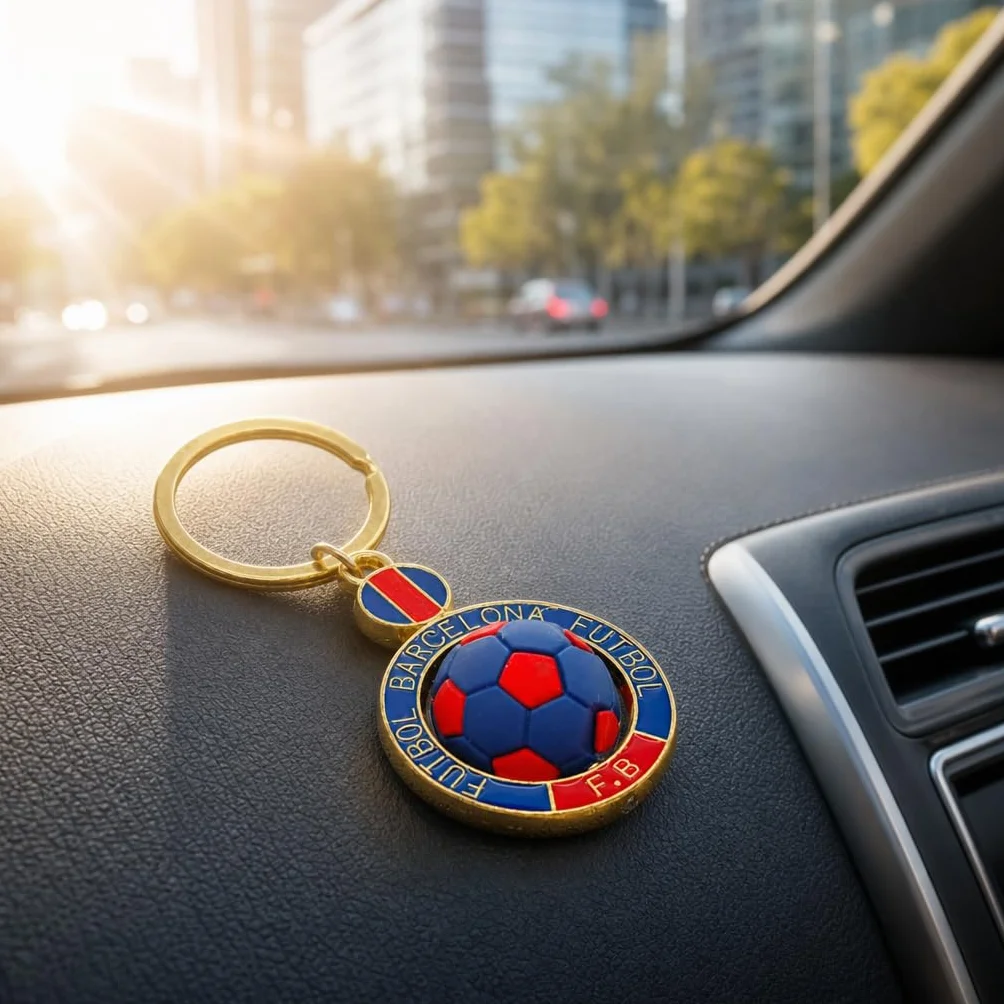 Llavero Barcelona Futbol para hombre regalos originales balon llaves coche
