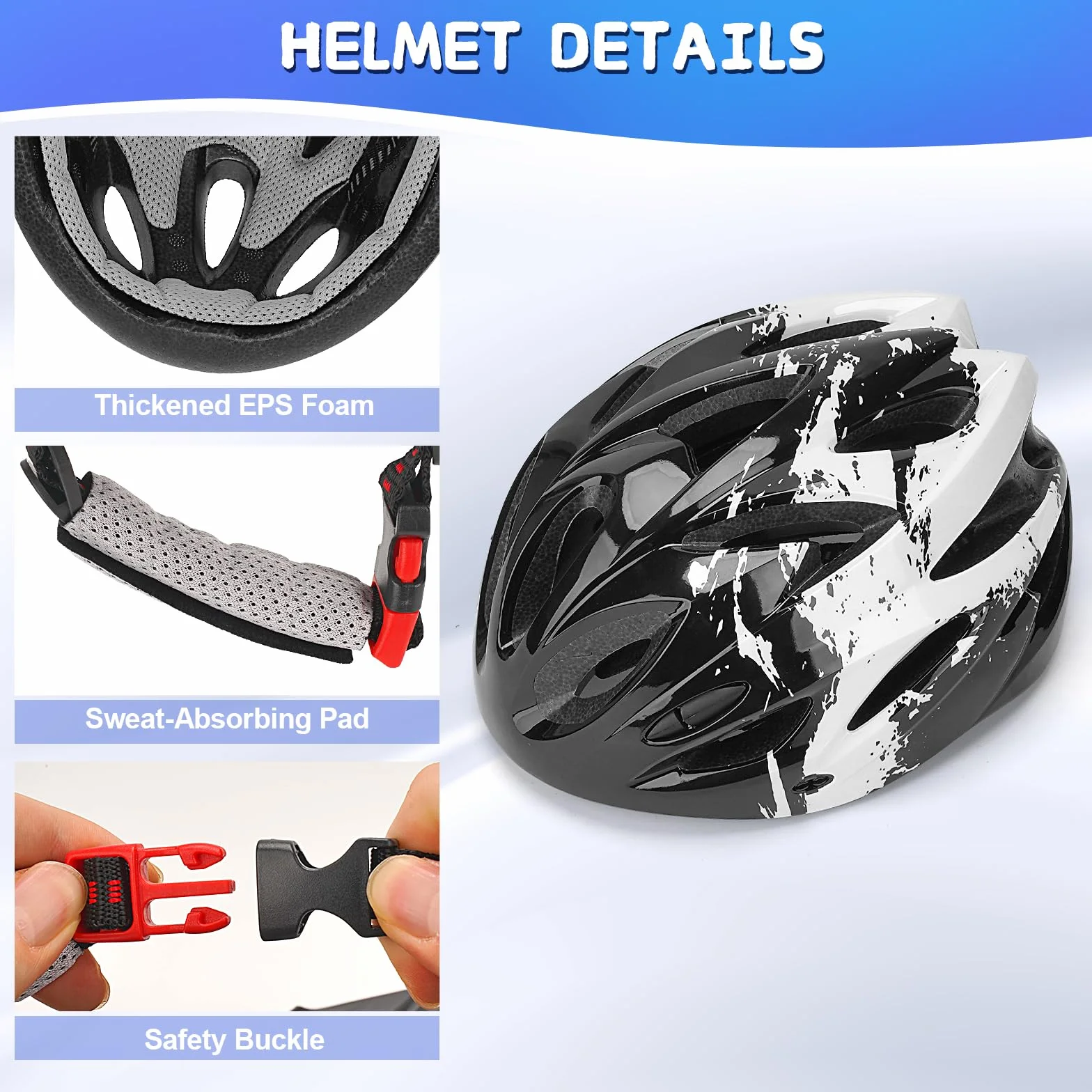 Casco de bicicleta para niños ajustable 50-58 cm