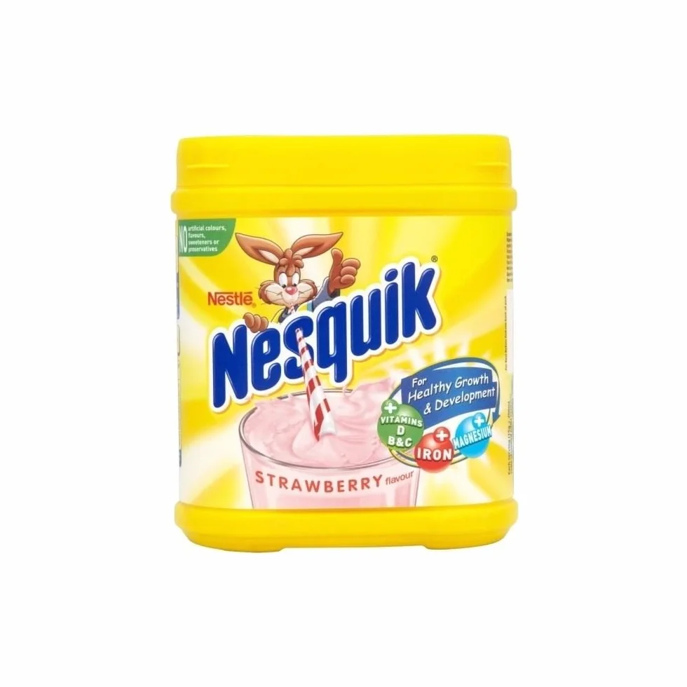 Nestle Nesquik De Fresa 500g Paquete de 2