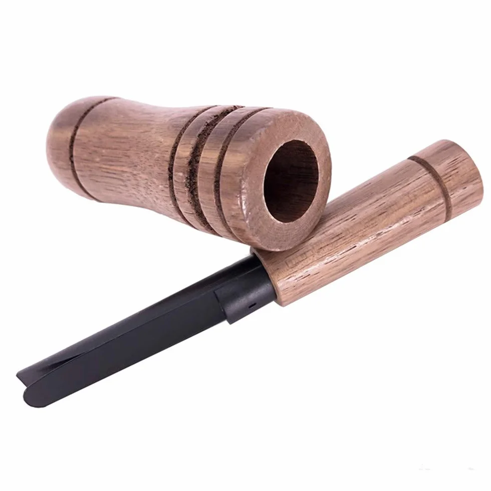 Silbato de Llamada de Pato de Madera para Caza al Aire Libre