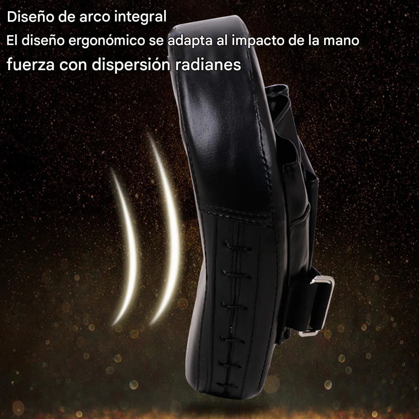 Almohadillas de Boxeo Curvo para Entrenamiento de Artes Marciales Muay Thai Kickboxing