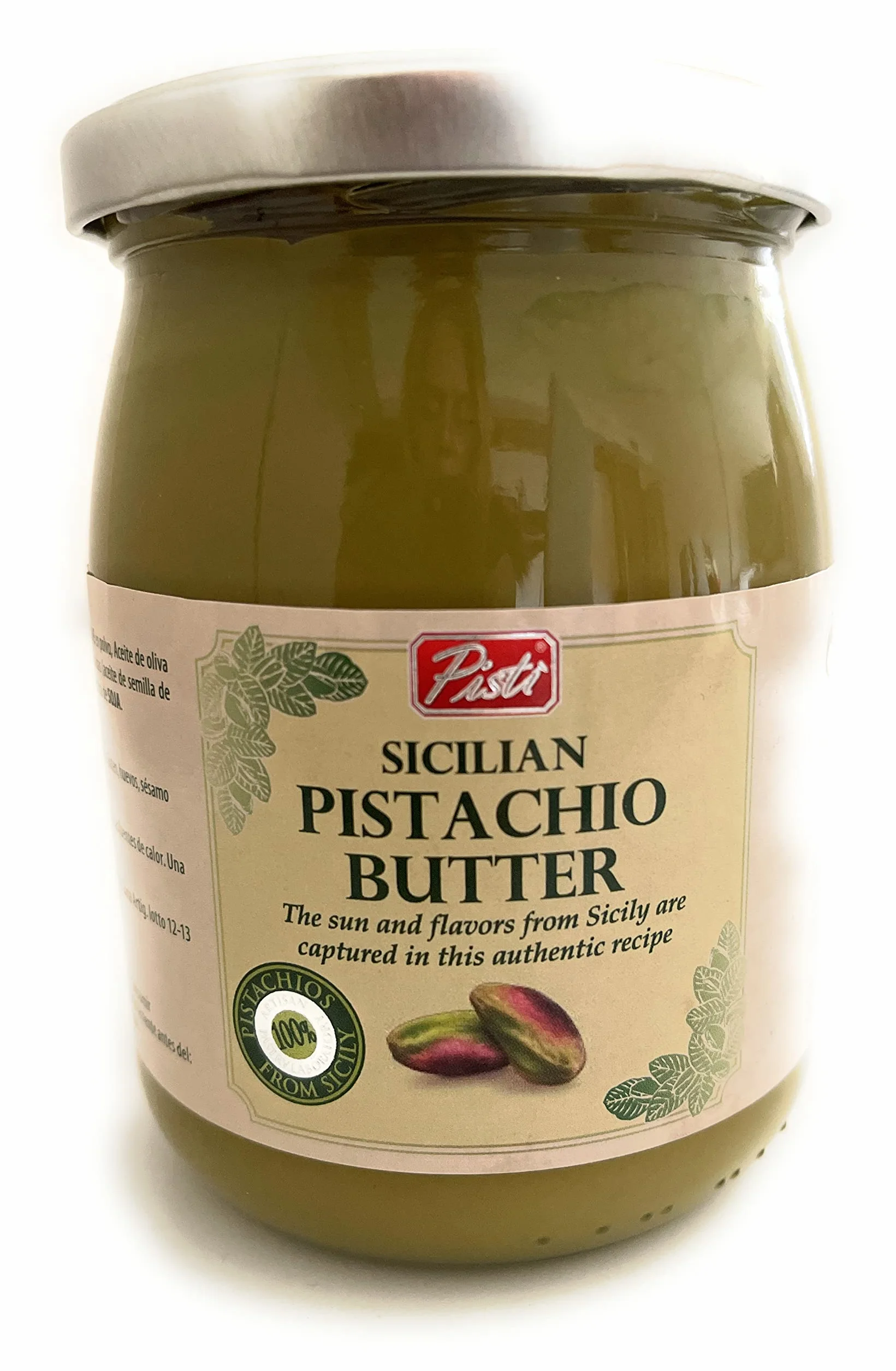 Pisti Mantequilla de Pistacho Siciliana - 600 g
