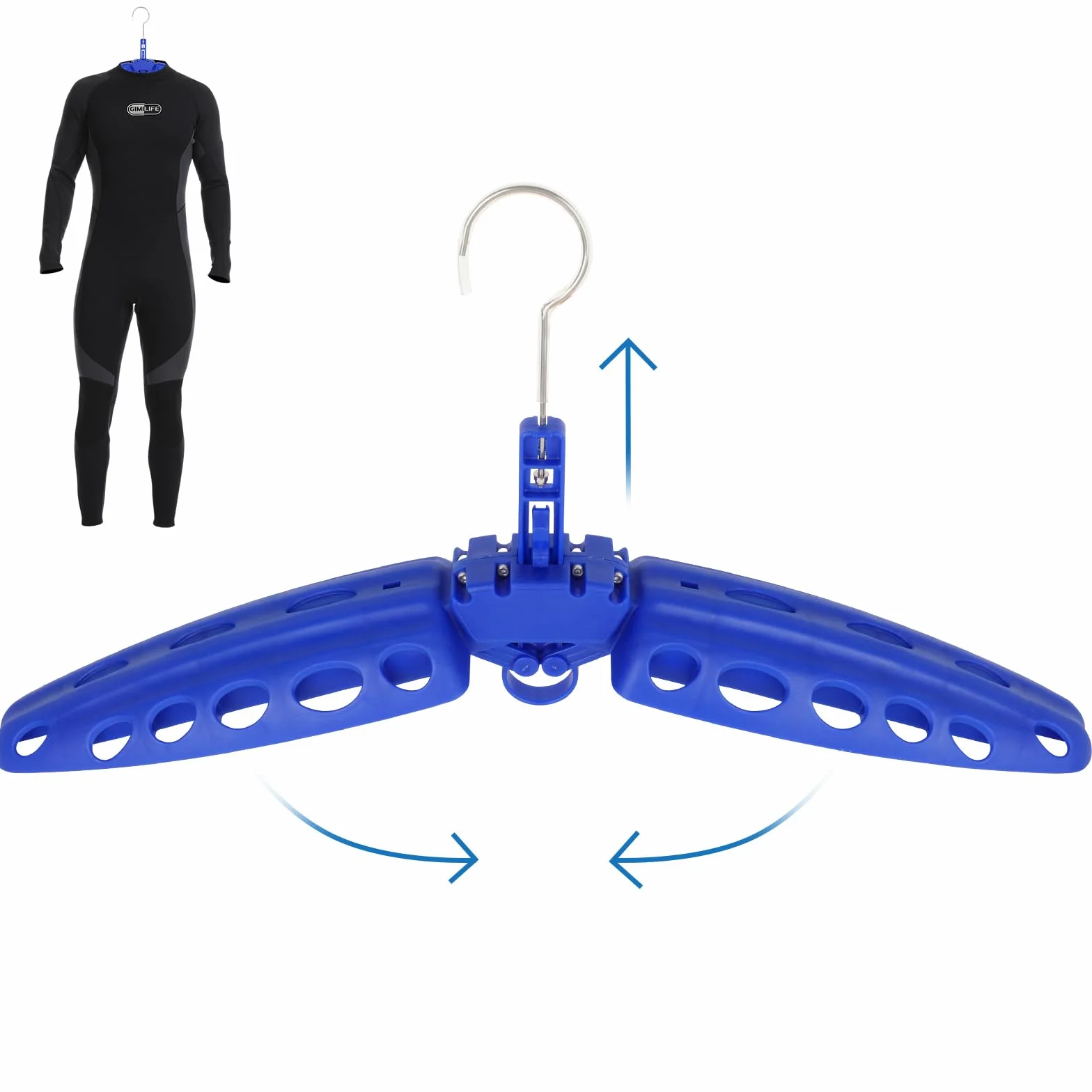 Percha para Trajes de Neopreno Gimilife Secador Plegable Ventilado Secado Rápido