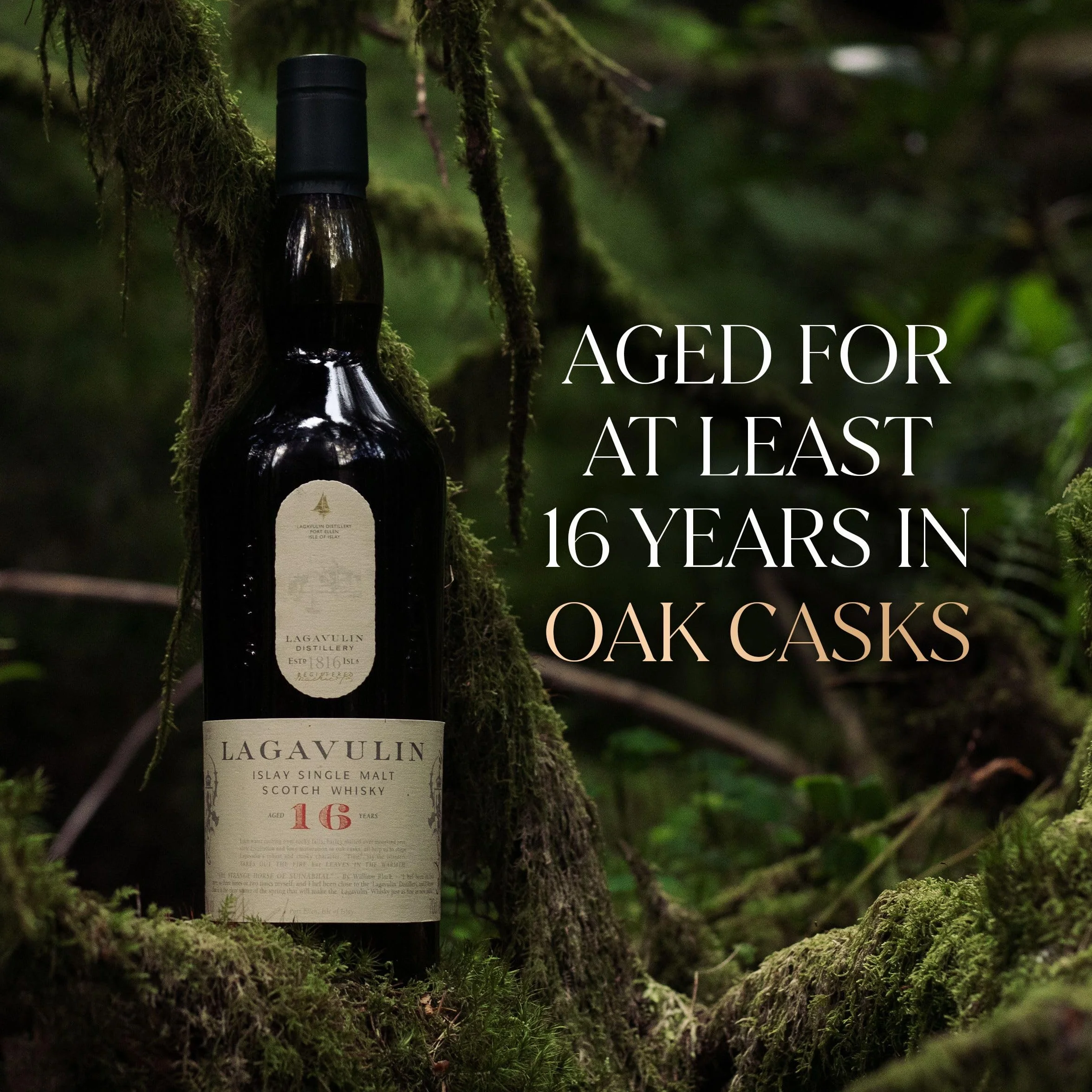 LAGAVULIN 16 Year Old Single Malt Scotch Whisky 700ml