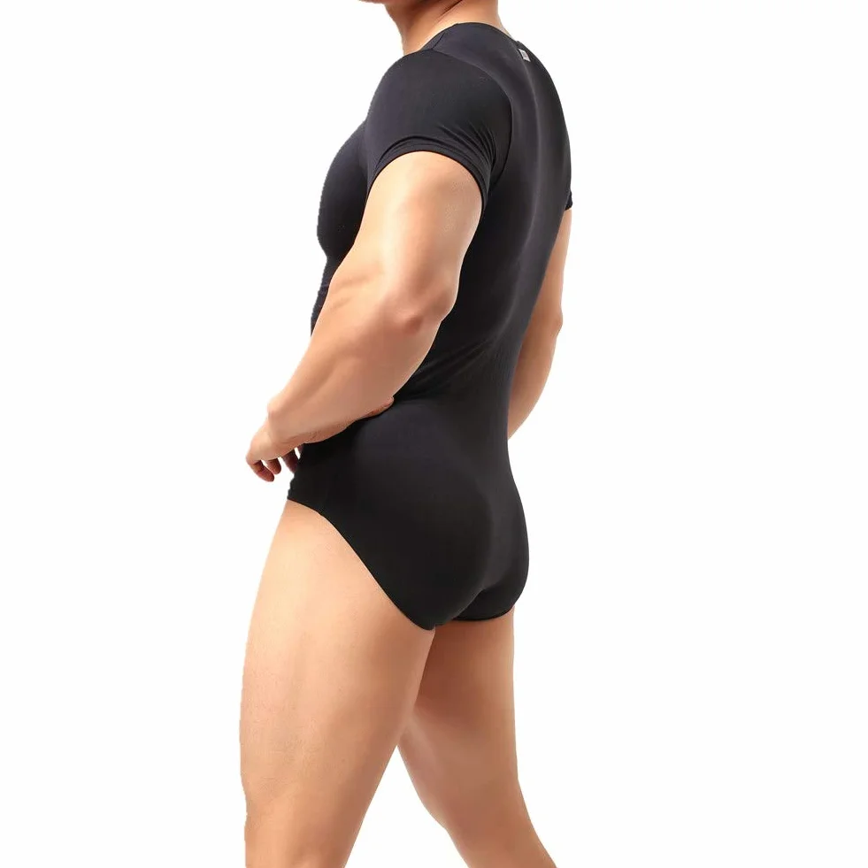 CSMARTE Men's Modal Cotton Bodysuit Wrestling Singlet Athletic Leotard