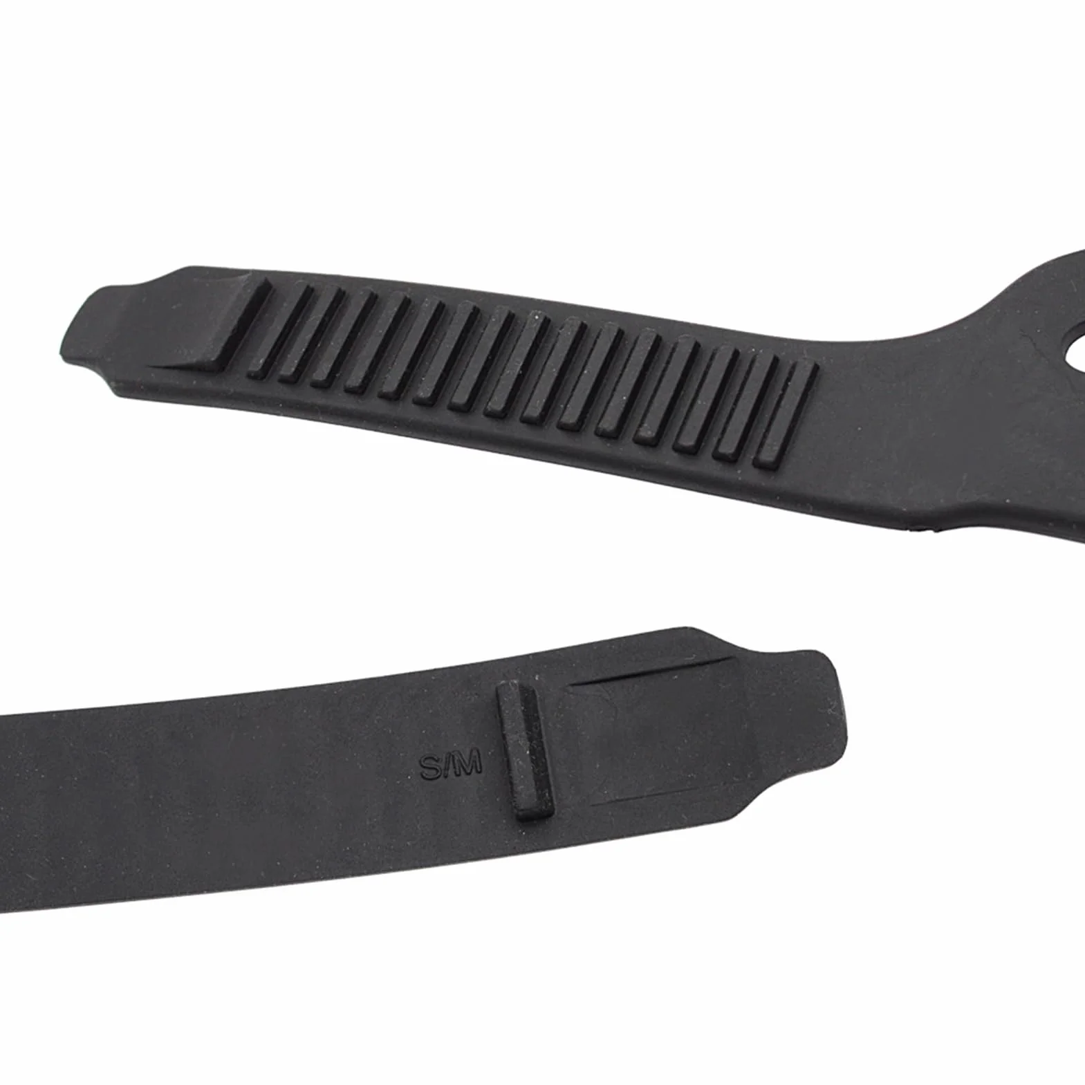 Correa para Aletas 2 Pack Correa Ajustable de Goma para Pesca Buceo Natación Recambio