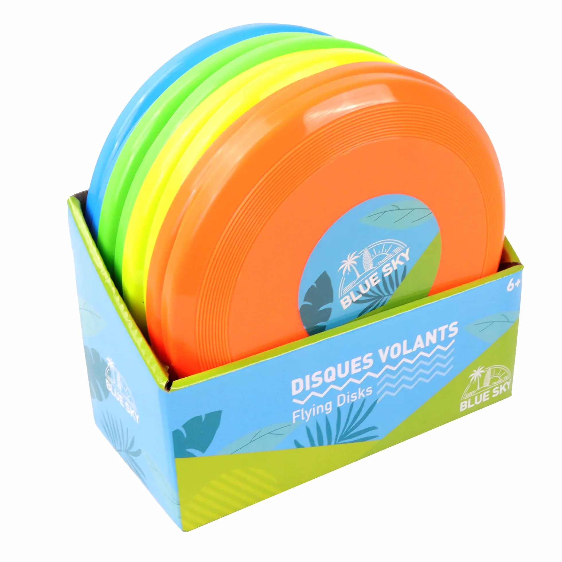 BLUE SKY Disco Volador Frisbee Juego al Aire Libre Plástico Juguete Niños Adultos