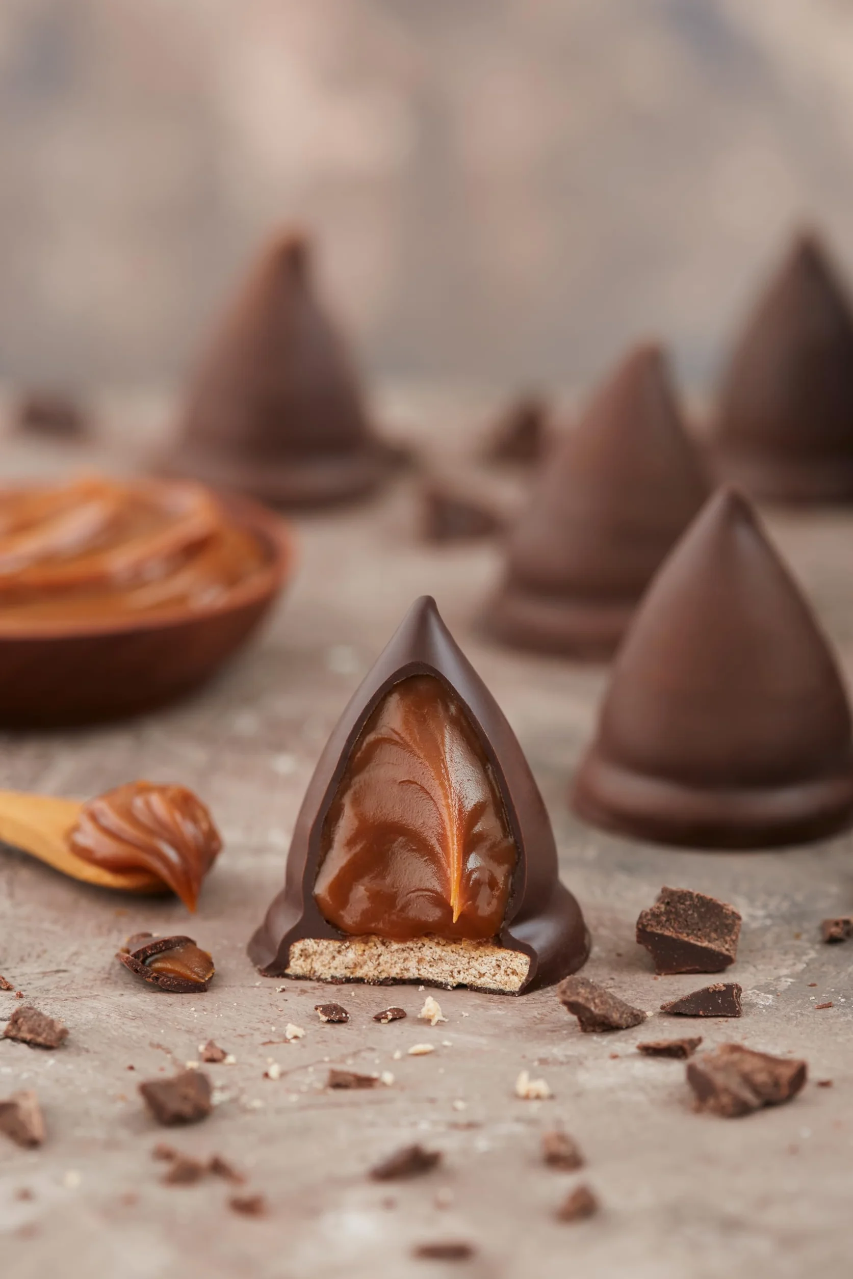 Havanna Havannets Argentinos | Conitos de Chocolate | Conitos Rellenos de Dulce de Leche Perfectos para compartir, regalar y disfrutar | Caja 12 Unidades | 456g