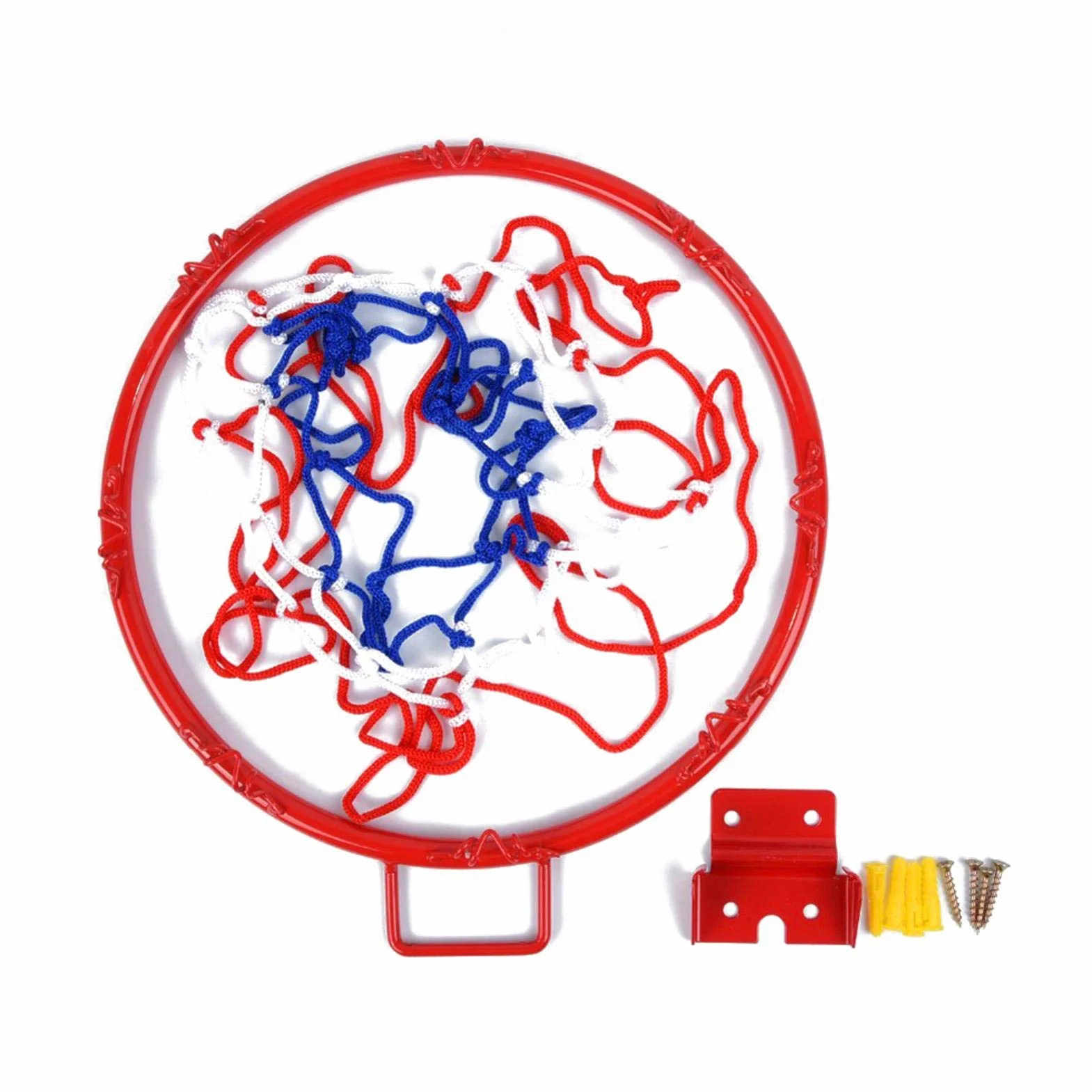 Canasta de baloncesto de pared de hierro 32 cm para exterior e interior