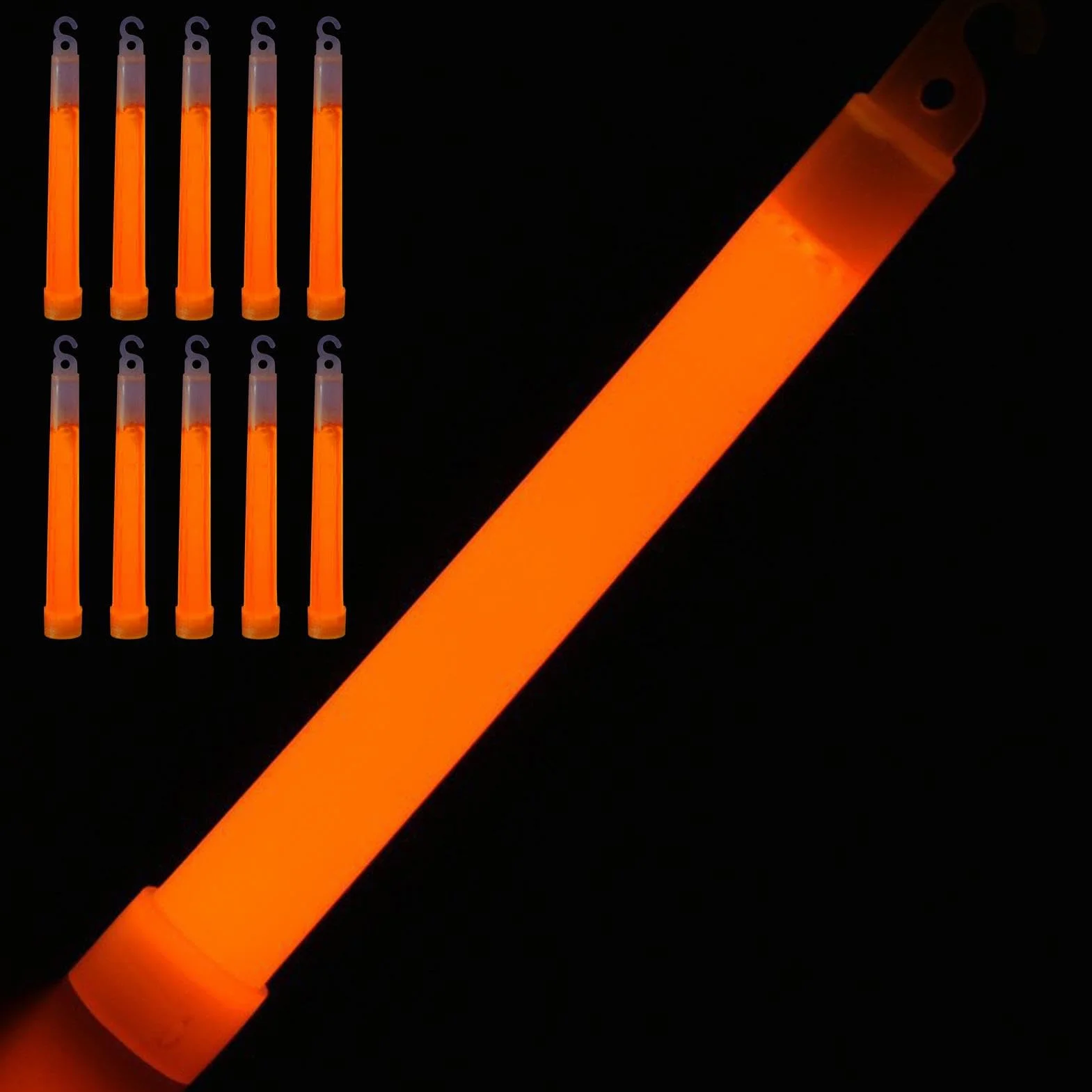 Bastones Luminosos Brillantes para Fiestas, Glowsticks para Bodas, Raves, Conciertos