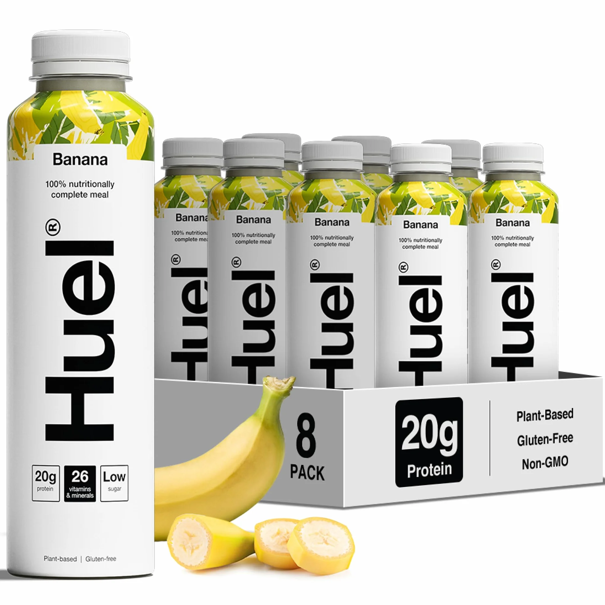 Huel Listo para Beber Comida Completa Plátano 8x500ml