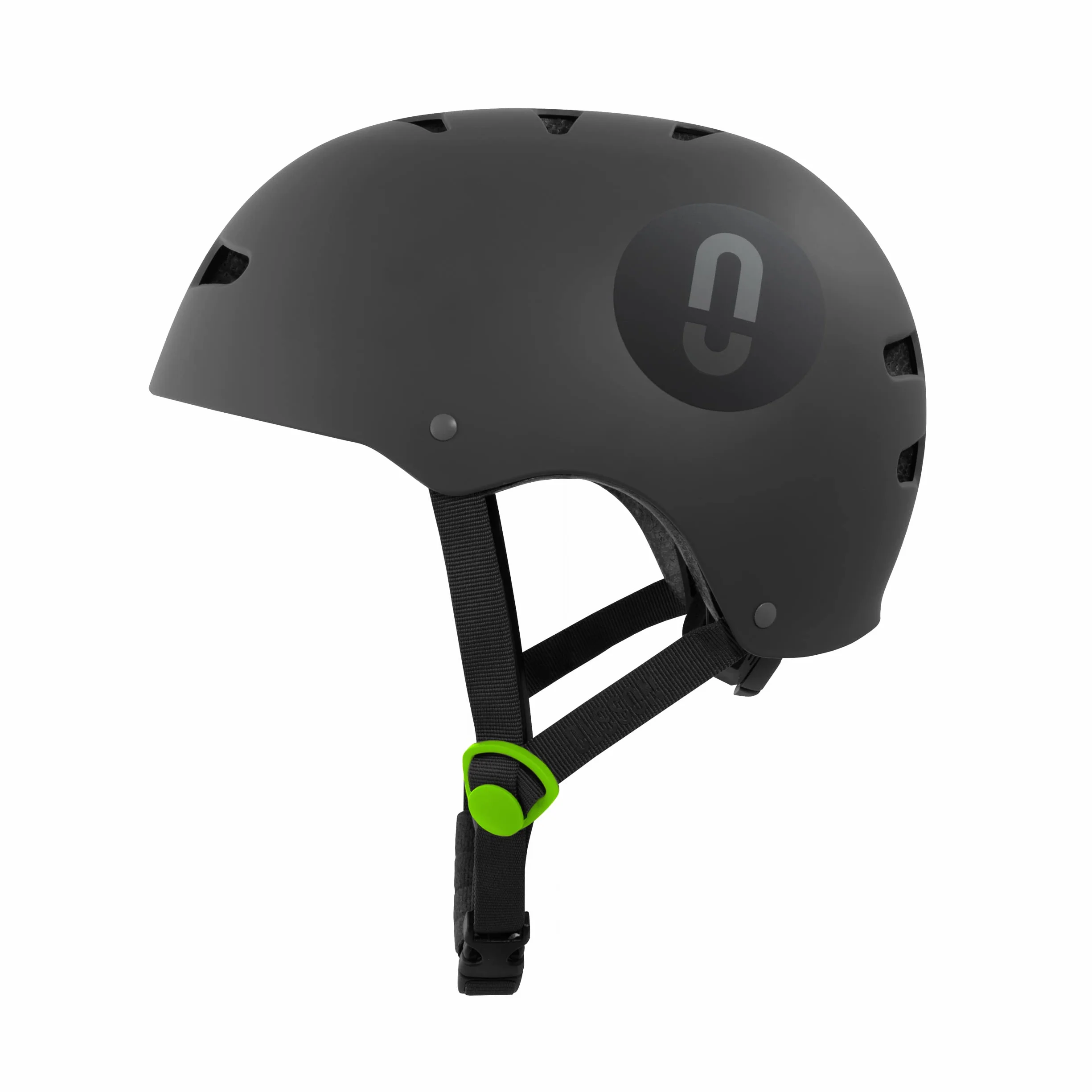 OLSSON Casco Urban Rider Ajustable Homologado Resistente Impactos 360º Forro Desmontable Ventilación Antracita M/L