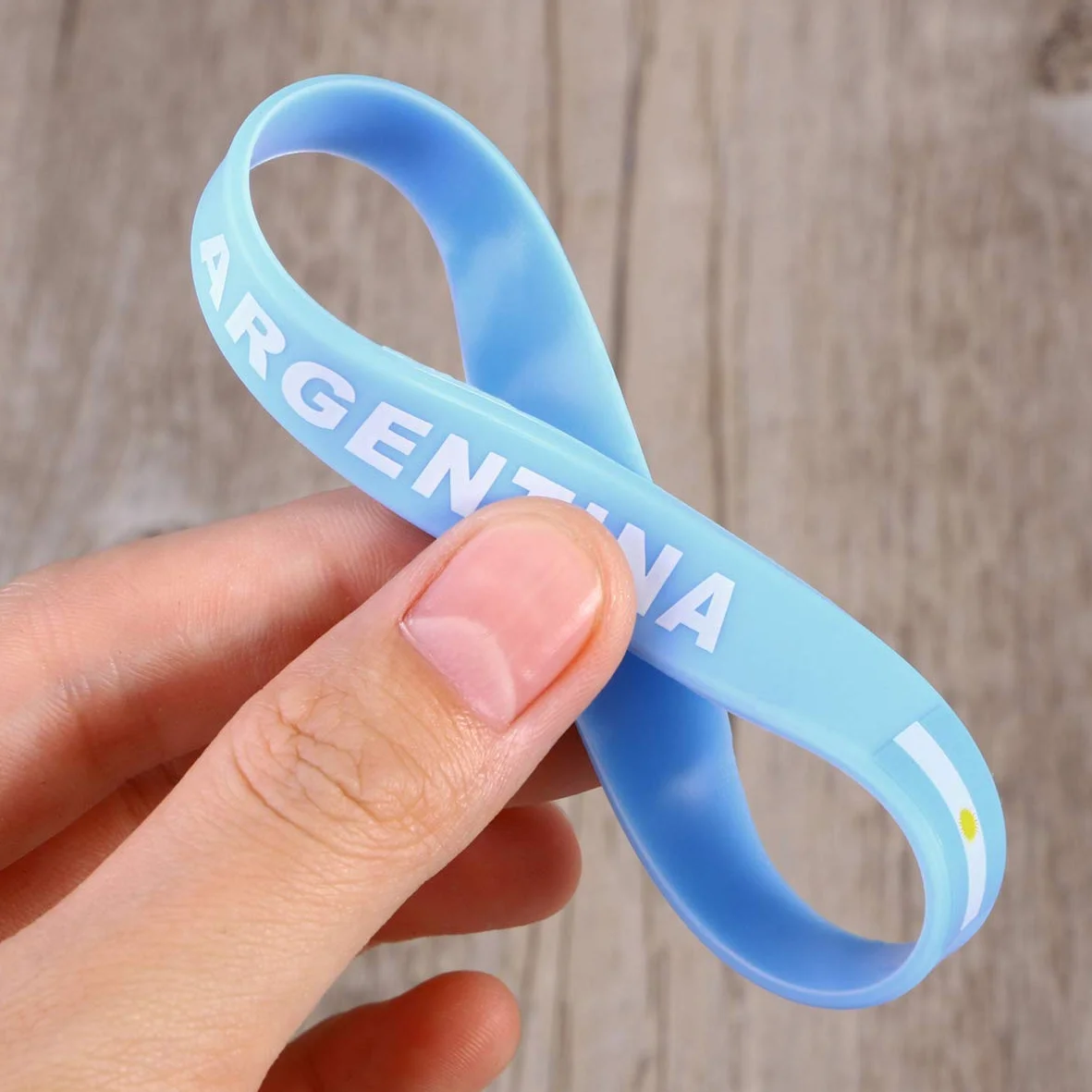 BESPORTBLE 5 Piezas Silicona Argentina País Pulsera Deportes Nacional Copa Favor 2020 Olimpiada