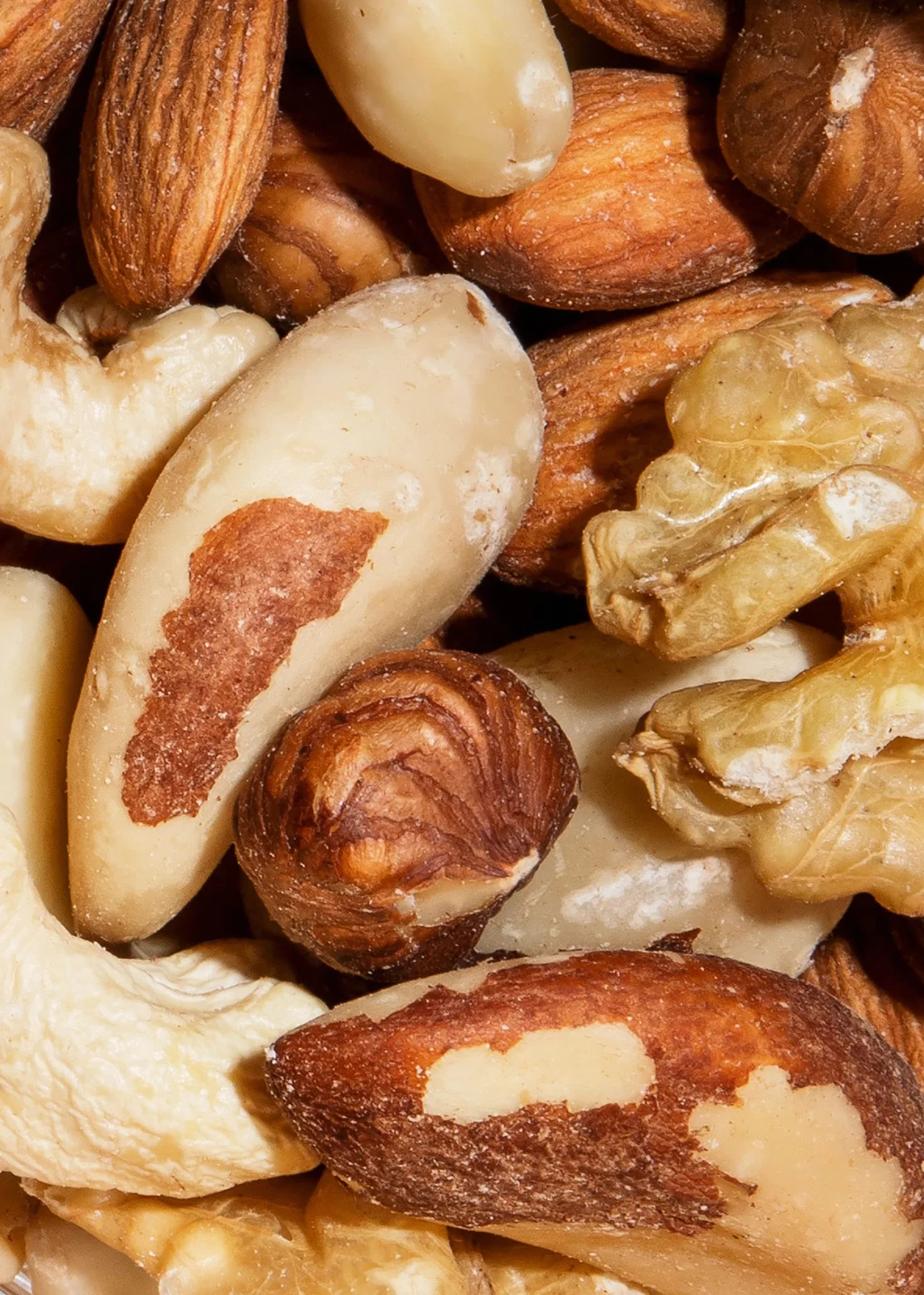 KoRo - Mix de frutos secos KoRo 1 kg - 100 % frutos secos naturales sin sal - Almendras,nueces de Brasil, anacardos, nueces, avellanas