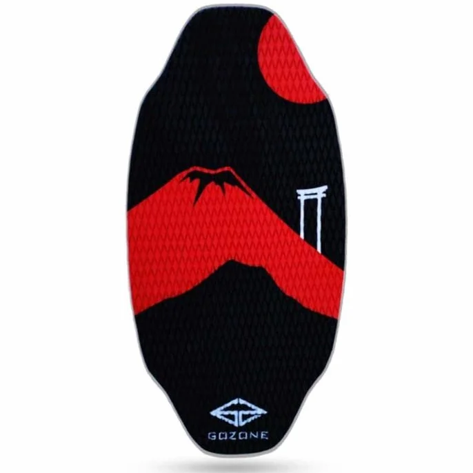 GoZone Hiro Skimboard Negro Blanco HPL EVA