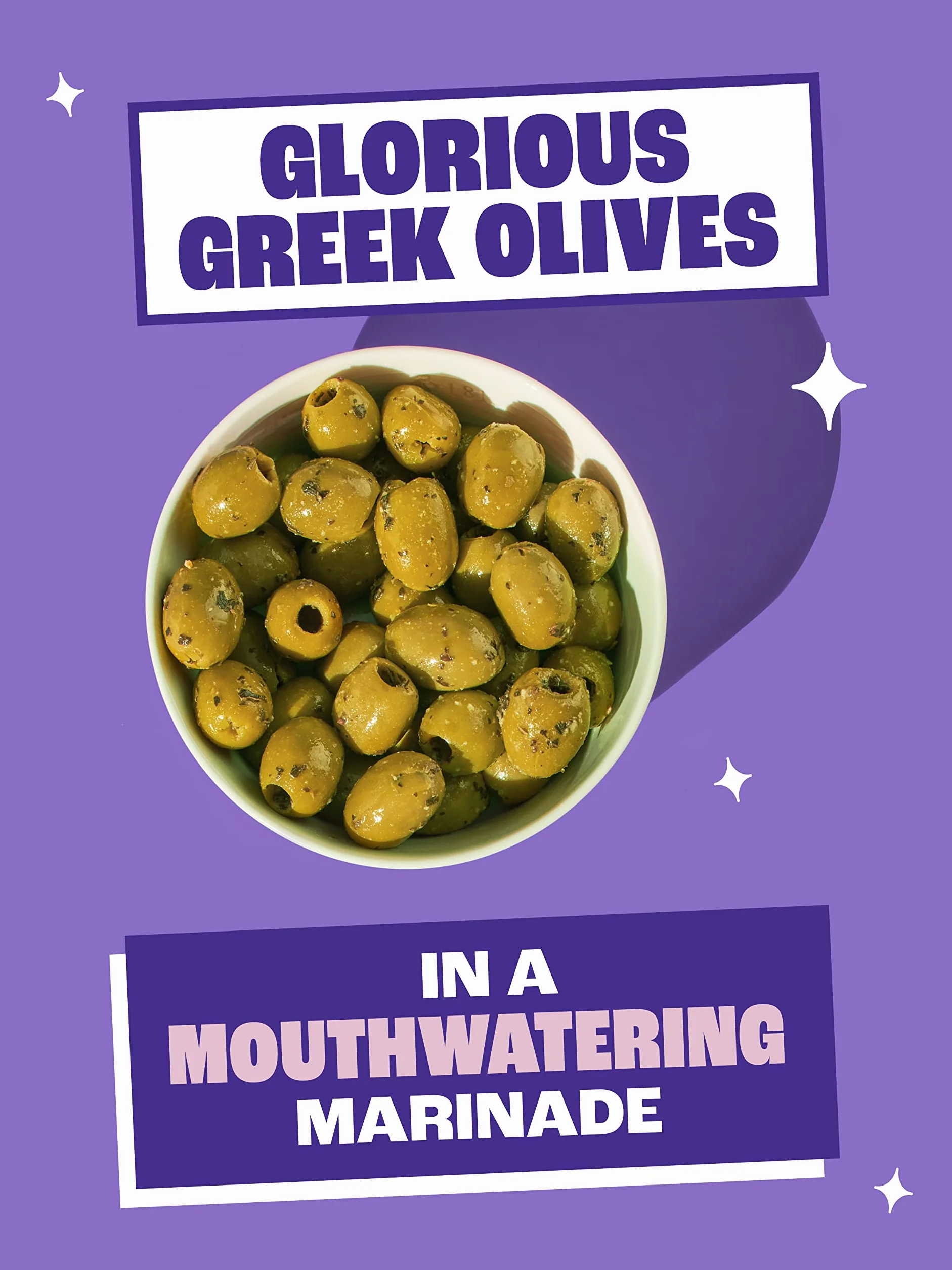 Olly's Olives | Mixed Selection of Flavoured Olive Packs | 12 x 50g Pouches