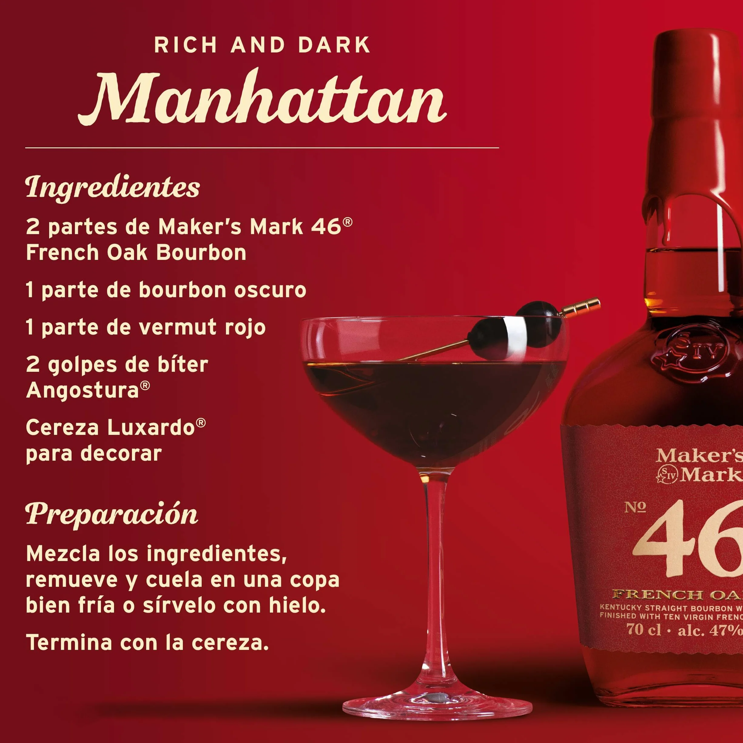 Maker's Mark 46 Kentucky Bourbon Whisky - 700 ml