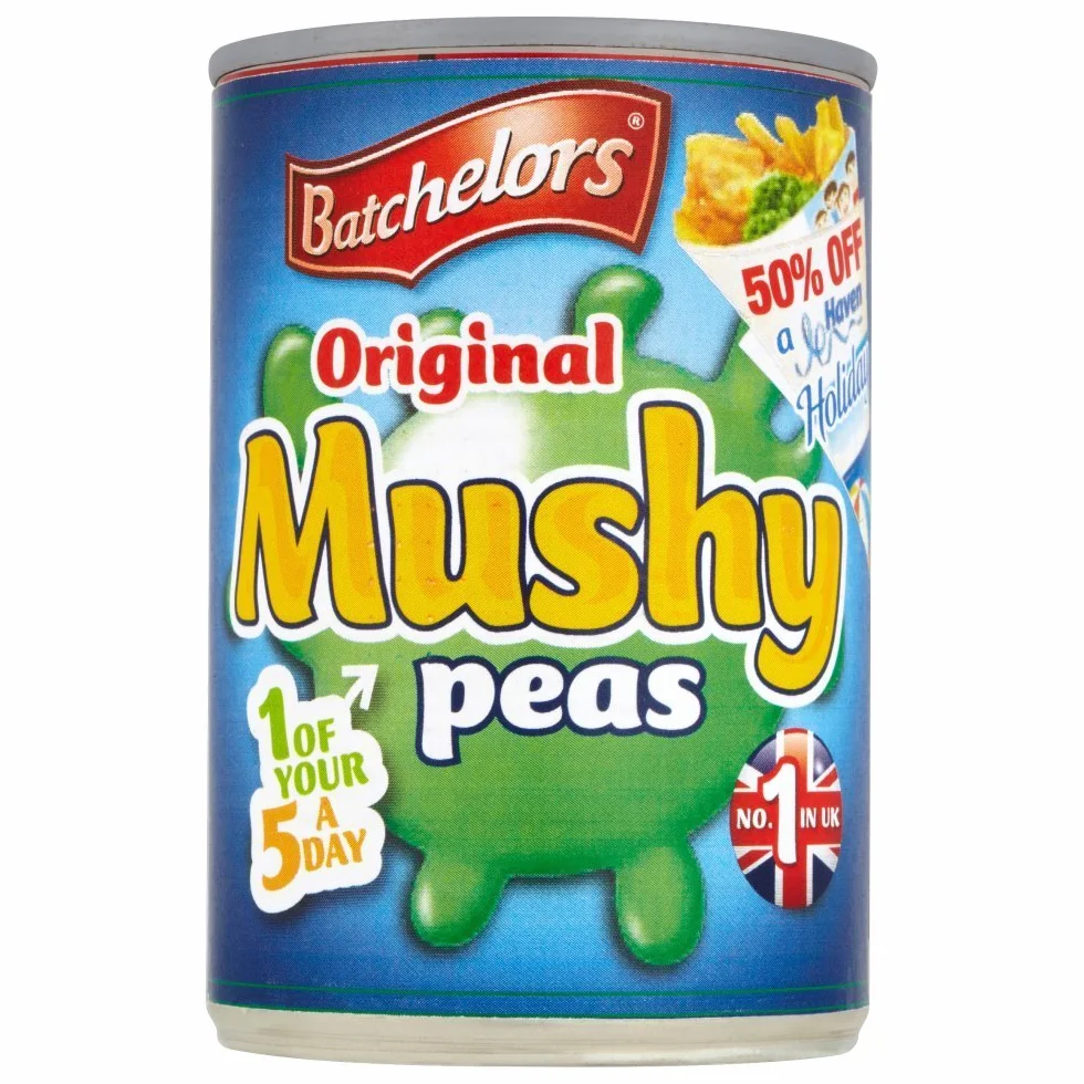 Batchelors Guisantes Mushy originales 300g x 12