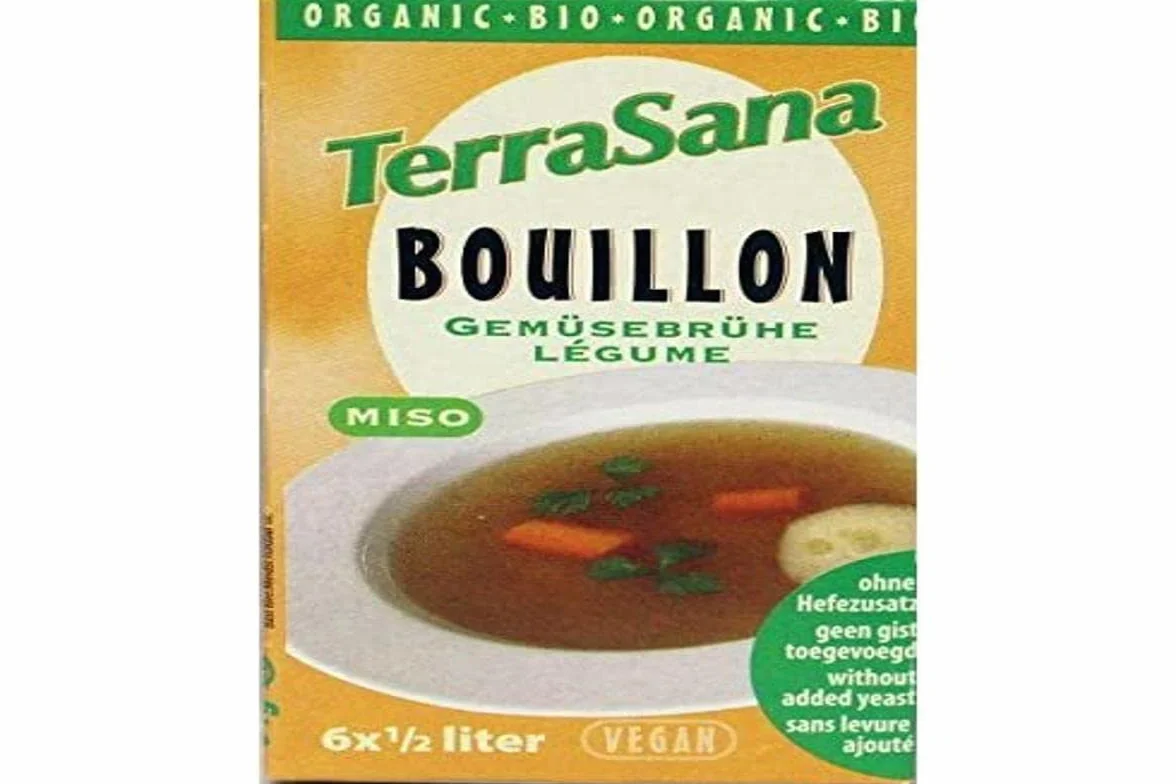Terrasana Cubitos De Caldo Vegetal Con Miso Y Sin Levadura 6 64 G 64 ml