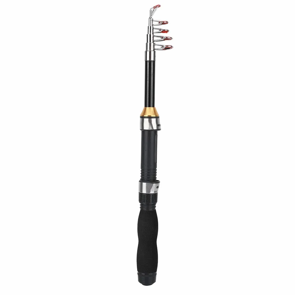 Caña de Pescar Portátil 1.2M para Hielo y Mar Compacta Modelo 28049-100