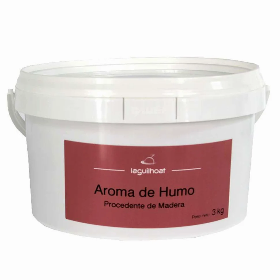 Concentrado de Humo en Polvo 3 kg Aroma Ahumado Natural para Cocina BBQ, Salsas, Marinados, Adobos y Sales de Curado Sin Gluten