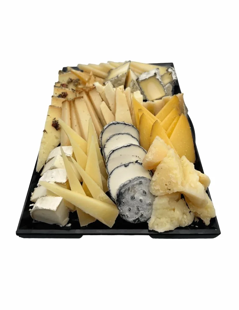 Tabla de Quesos Nacionales Gourmet | Selección Exclusiva de 900gr de queso cortado | Variedades Artesanales y Sabores Auténticos | Ideal para Maridar con Vinos y Realzar Cualquier Ocasión Especial