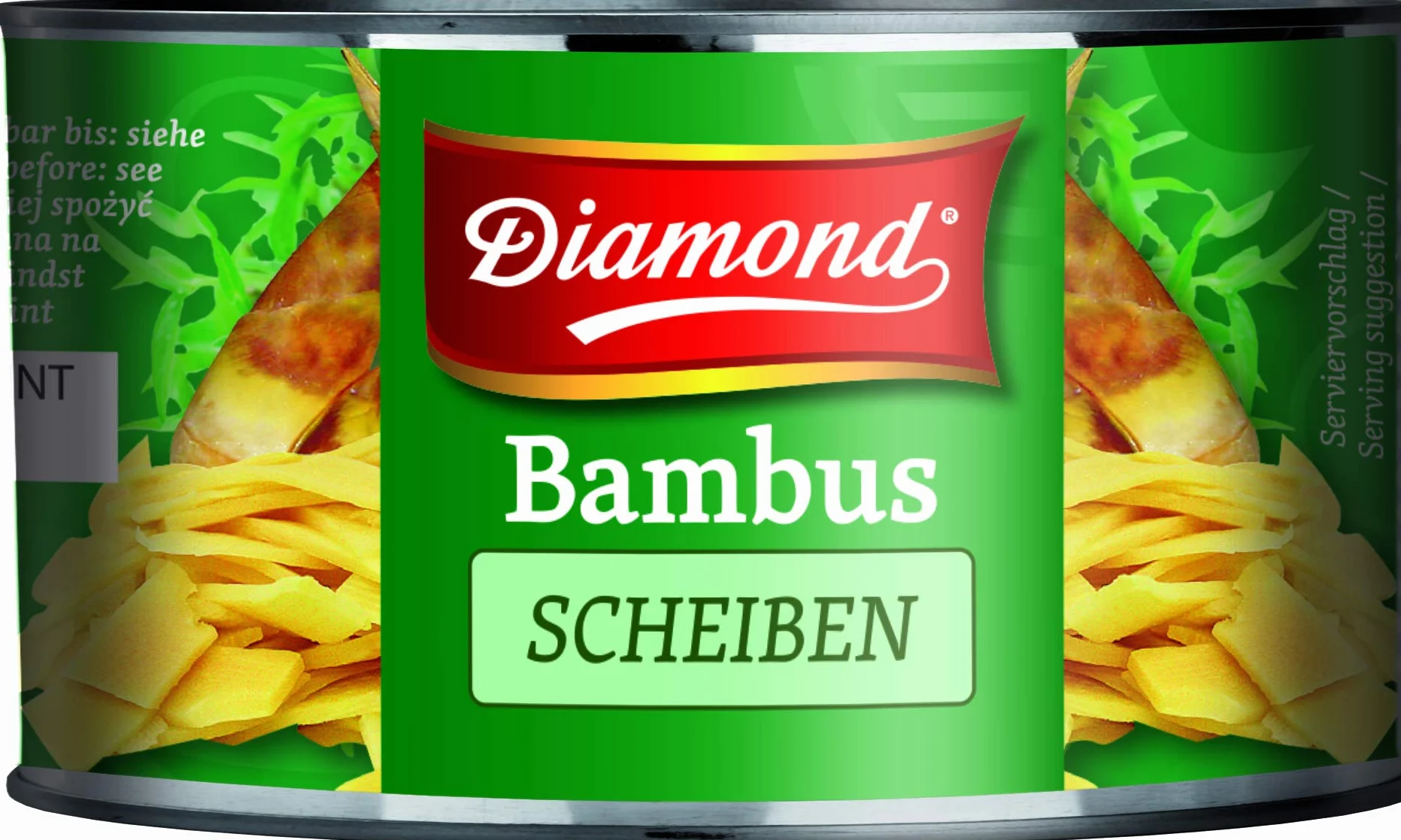 Diamond, Conserva de brote de bambú (en rodajas) - 24 de 227 gr. (Total 5448 gr.)
