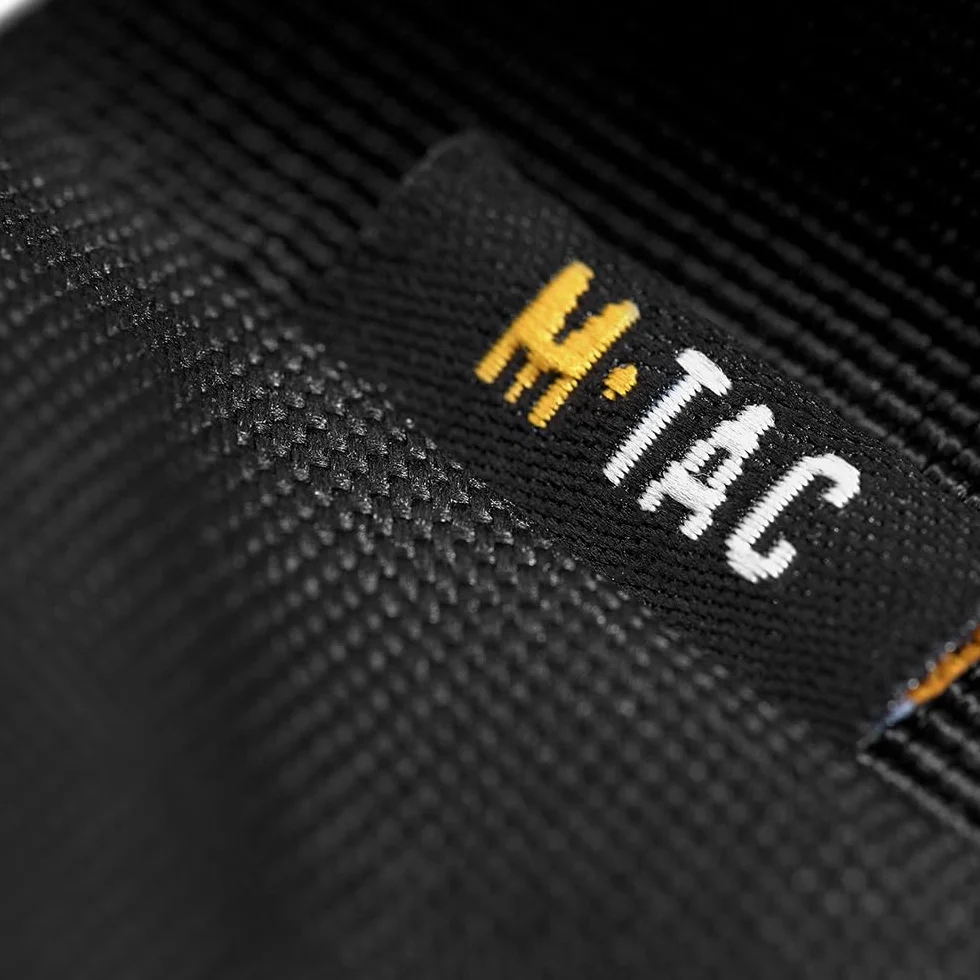 M-Tac EDC Funda para Pistola Negra con Bolsillo Oculto 5 Compartimentos Ajuste Universal