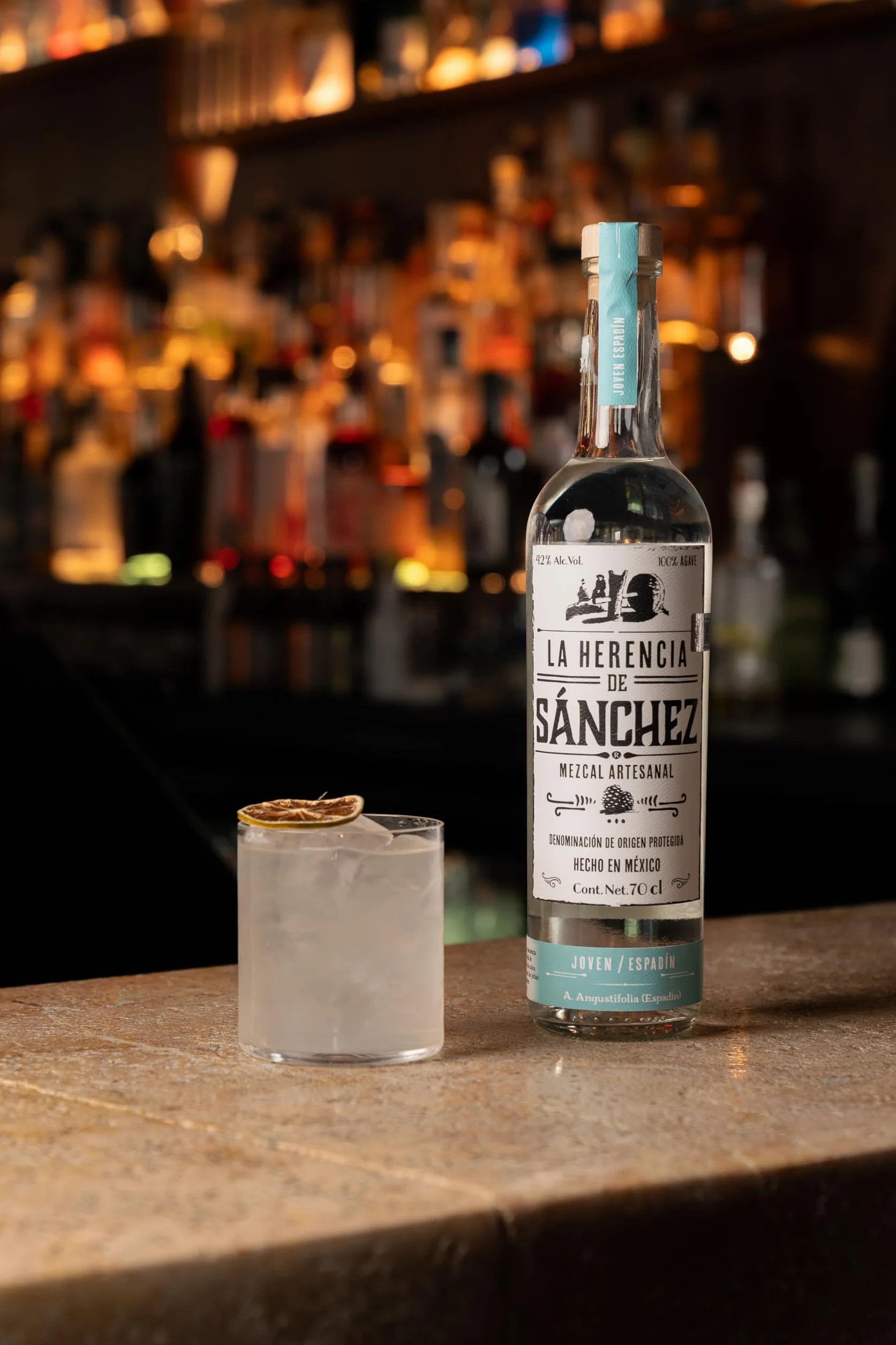 La Herencia De Sánchez Mezcal Joven Espadín