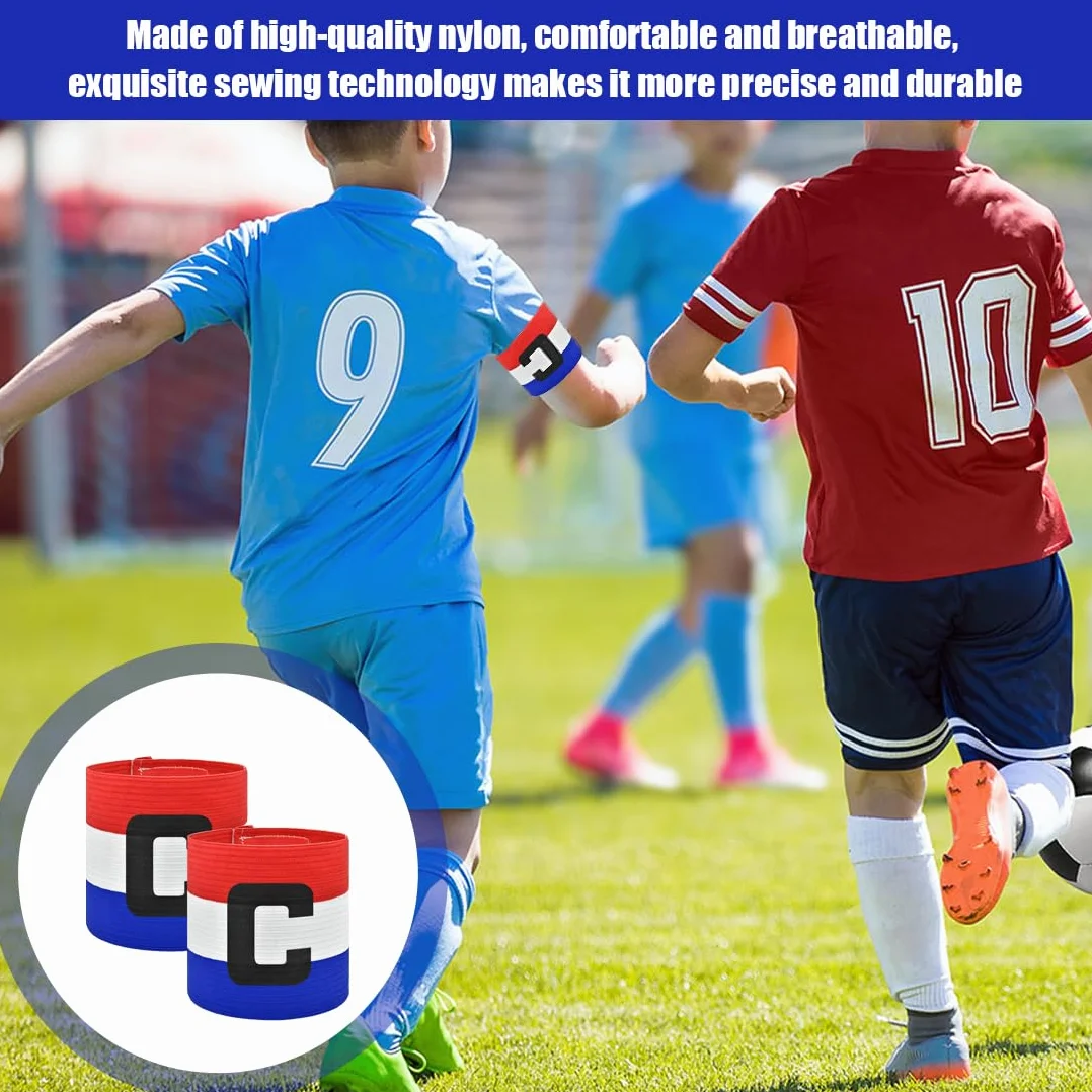 Brazalete Capitán Elástico para Deportes Niños Hombres