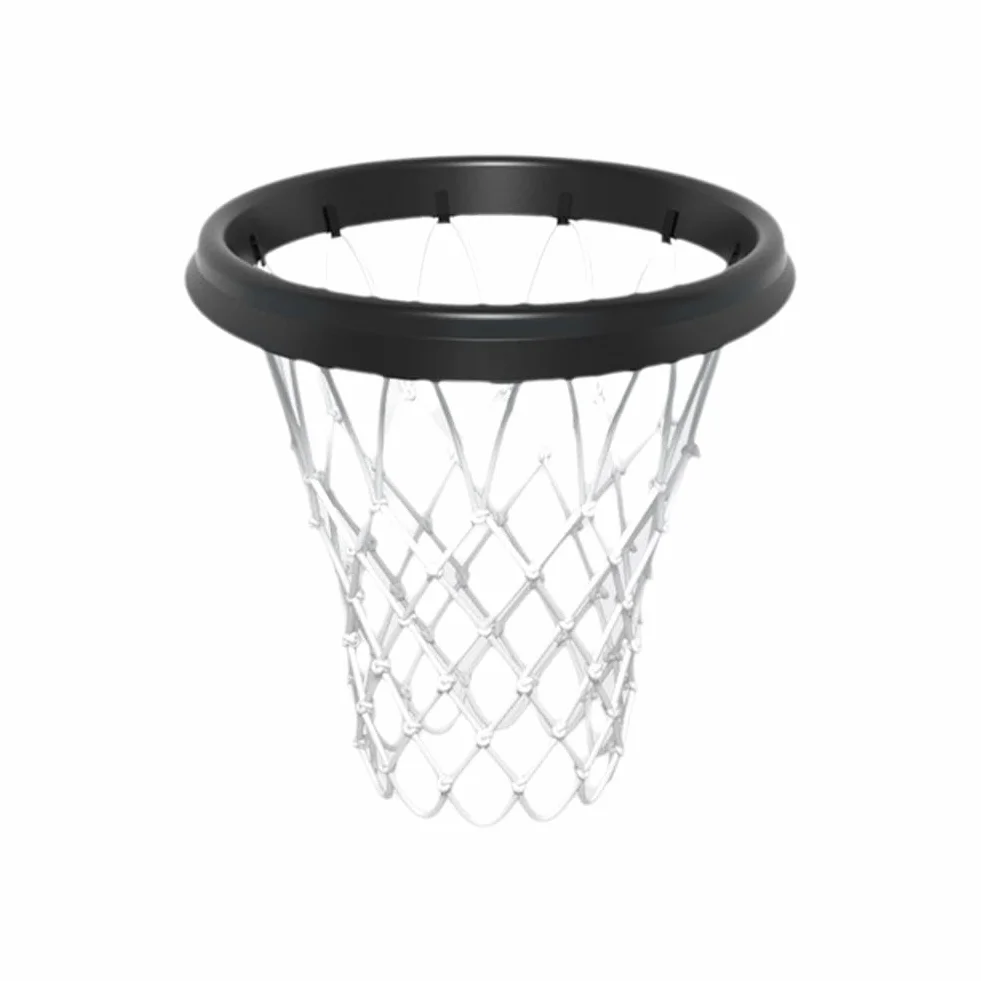 Red de baloncesto portátil desmontable de repuesto para aros sin borde ligera interiores exteriores