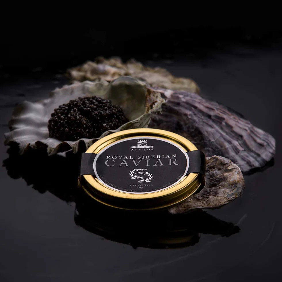 Attilus Caviar Royal Siberian Caviar (50g)
