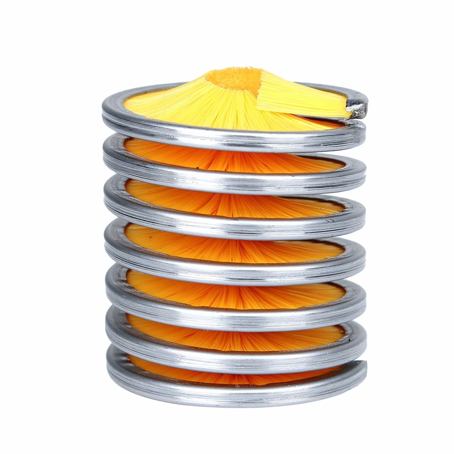 Cepillo limpieza cuerda escalada acero inoxidable cerdas nylon 5 cm 92 g 8-13 mm