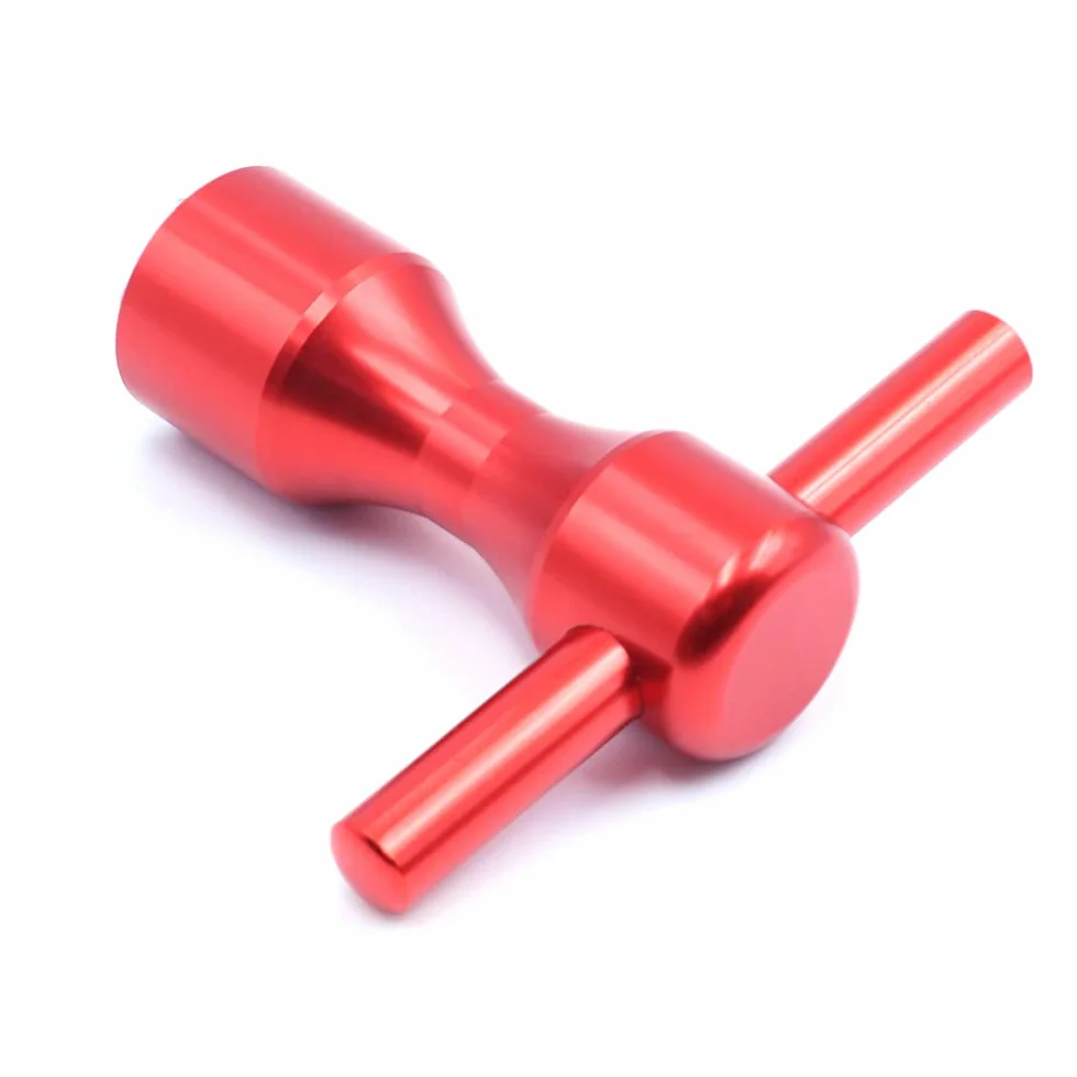 Llave de tornillo para palo de golf, 5 pines, roja