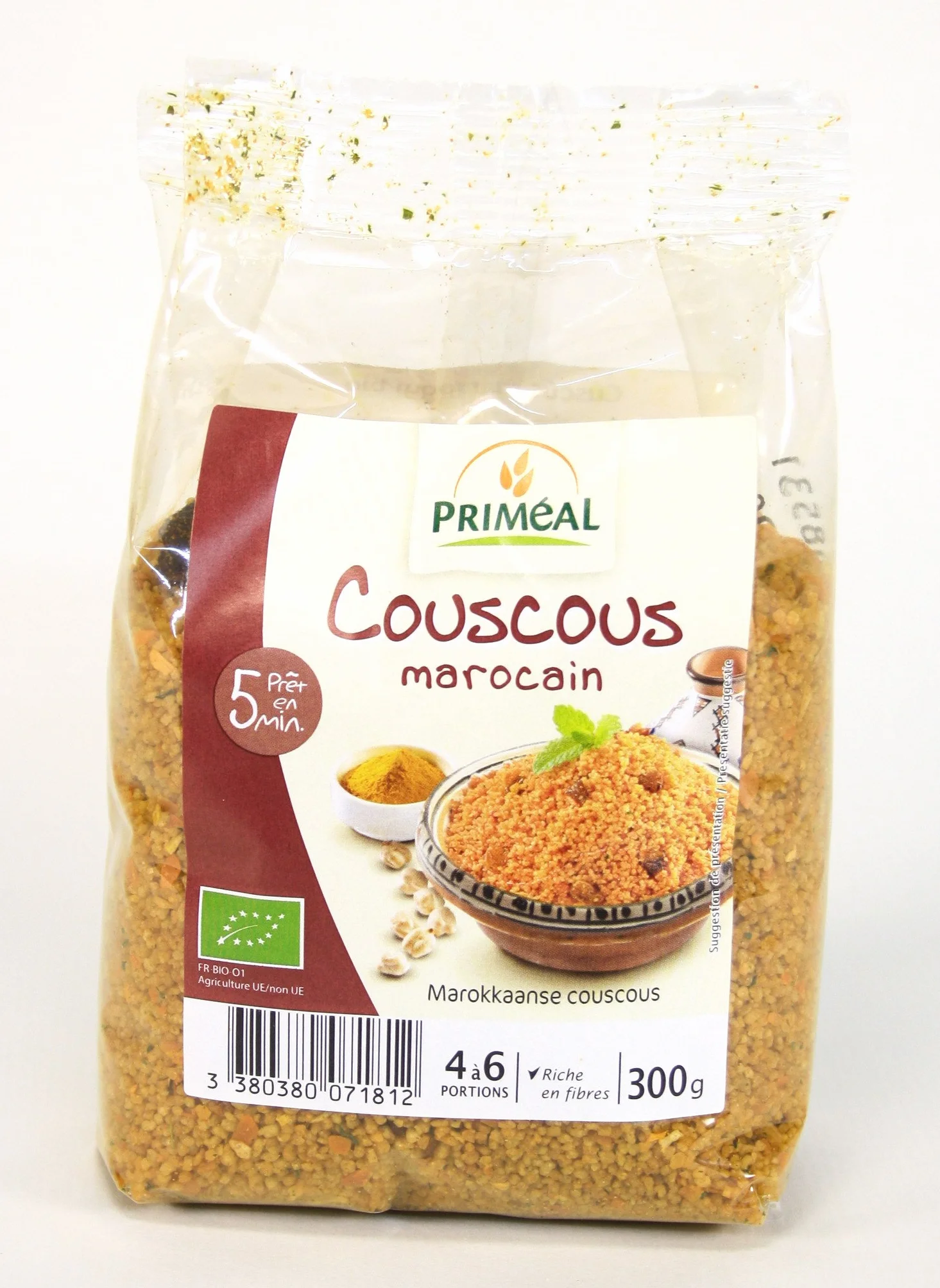 Primeal Couscous Marroqui 300 G 300 G - 100 g