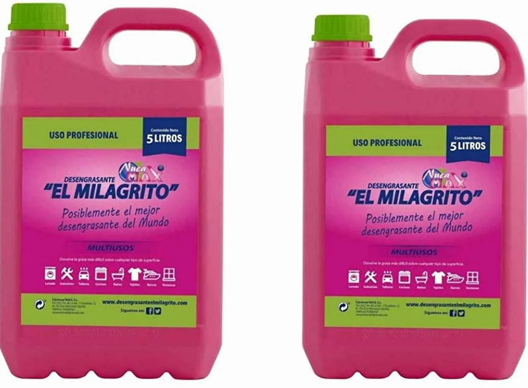 EL MILAGRITO Pack 2 DE 5 litros