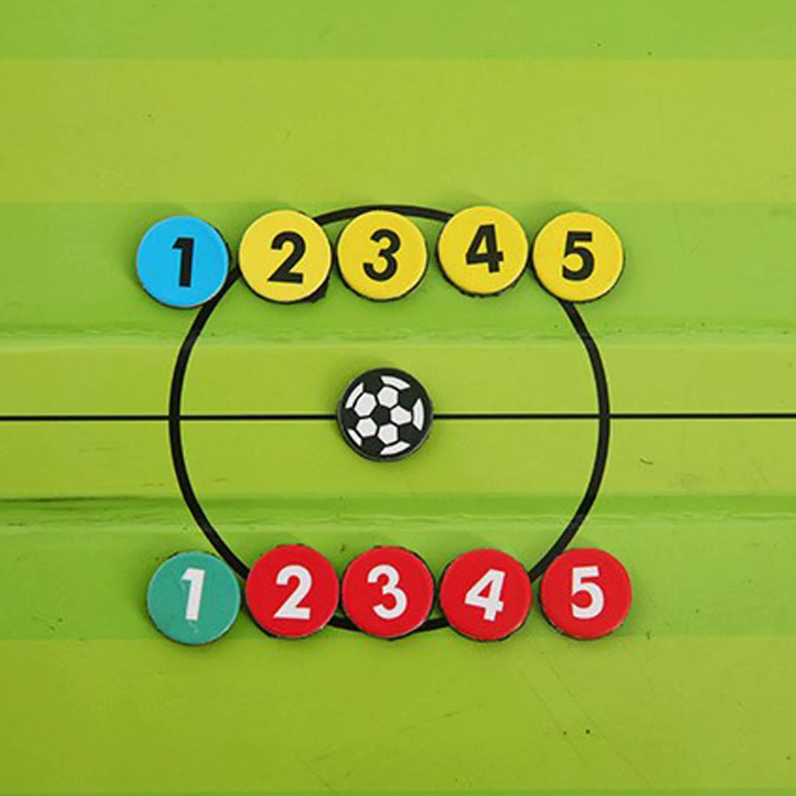 Pizarra Futbol Entrenador Magnética Plegable Táctica con Lapiceros Borrador