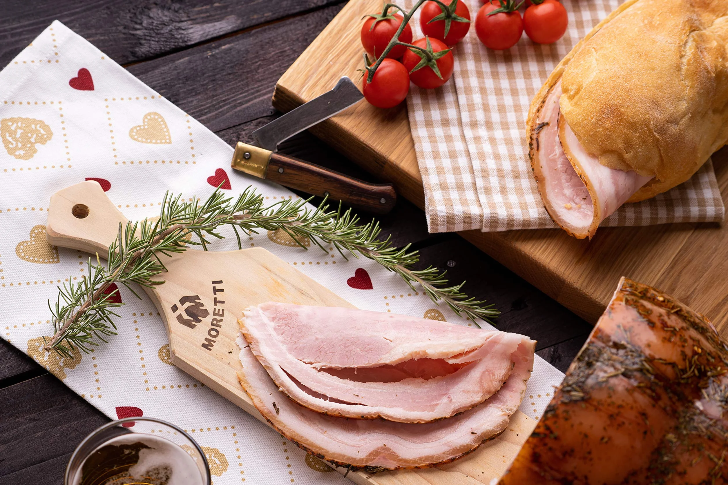 Moretti Porchetta di Ariccia IGP al vacío 1 kg - Carne de cerdo italiana crujiente sin gluten