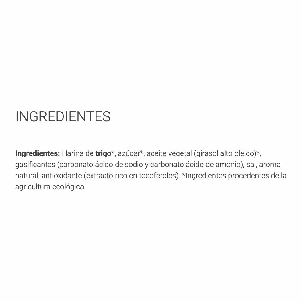 Gullón - Galleta María BIO Organic vegetarianas, 3.500 g, Pack de 10