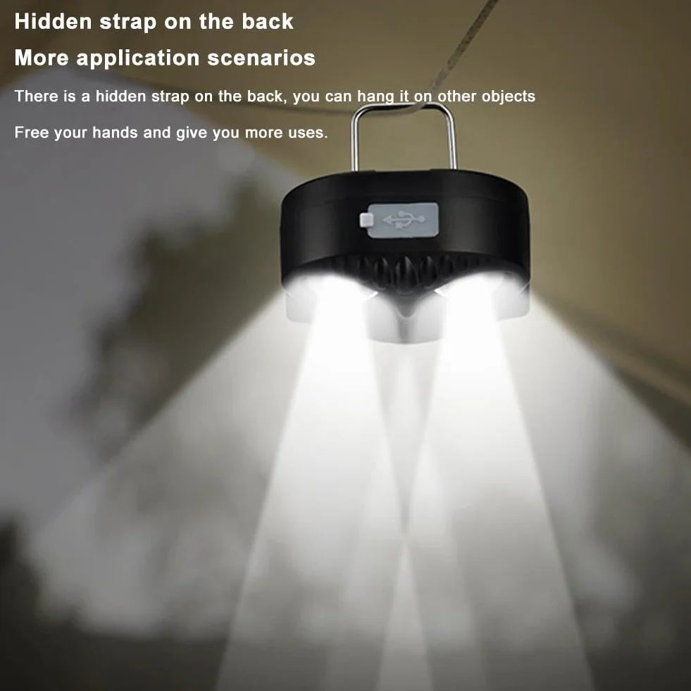 Linterna frontal LED COB para niños y adultos, 4 modos, batería, para acampar y senderismo