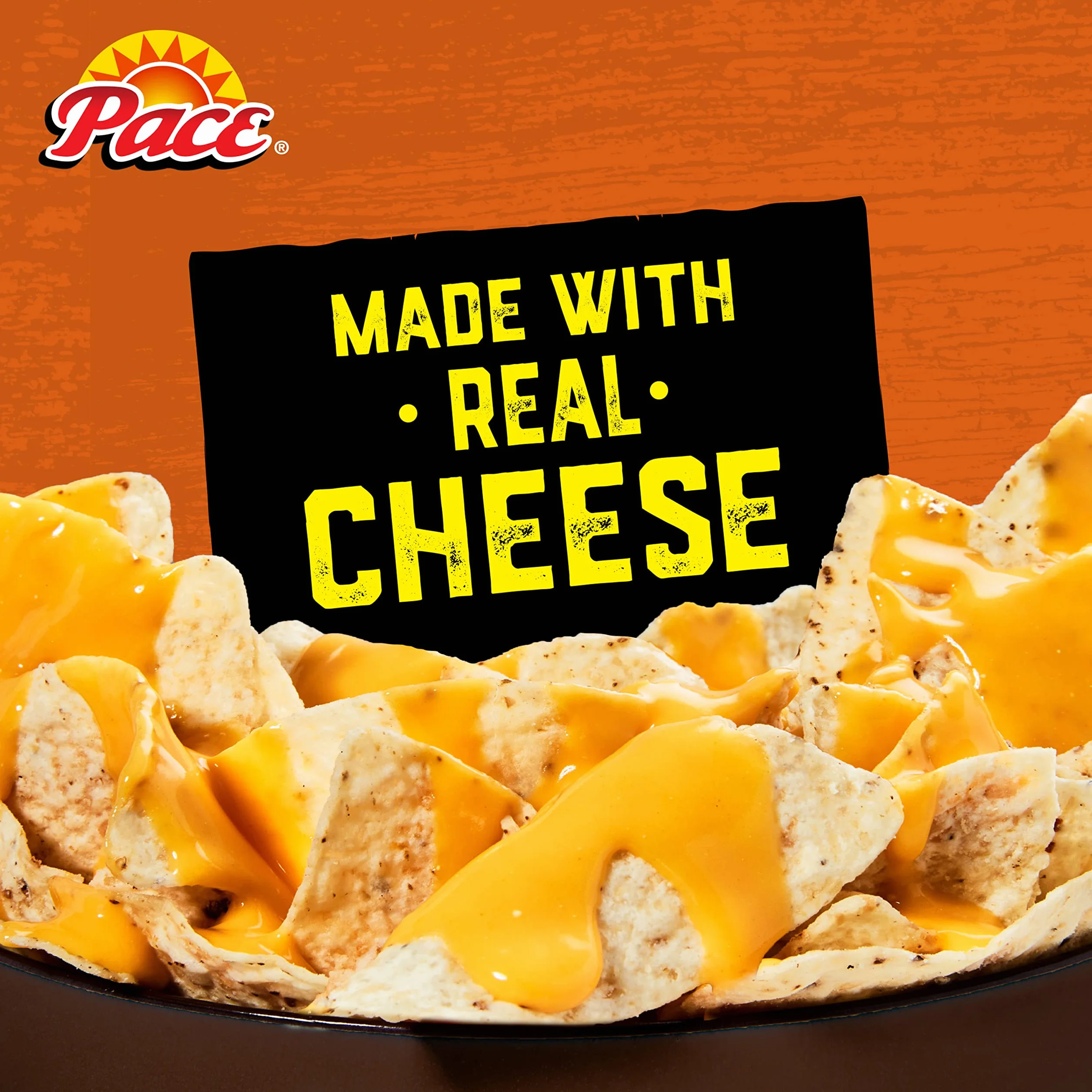Pace Salsa de queso Nacho, suave, lata de 10.5 onzas