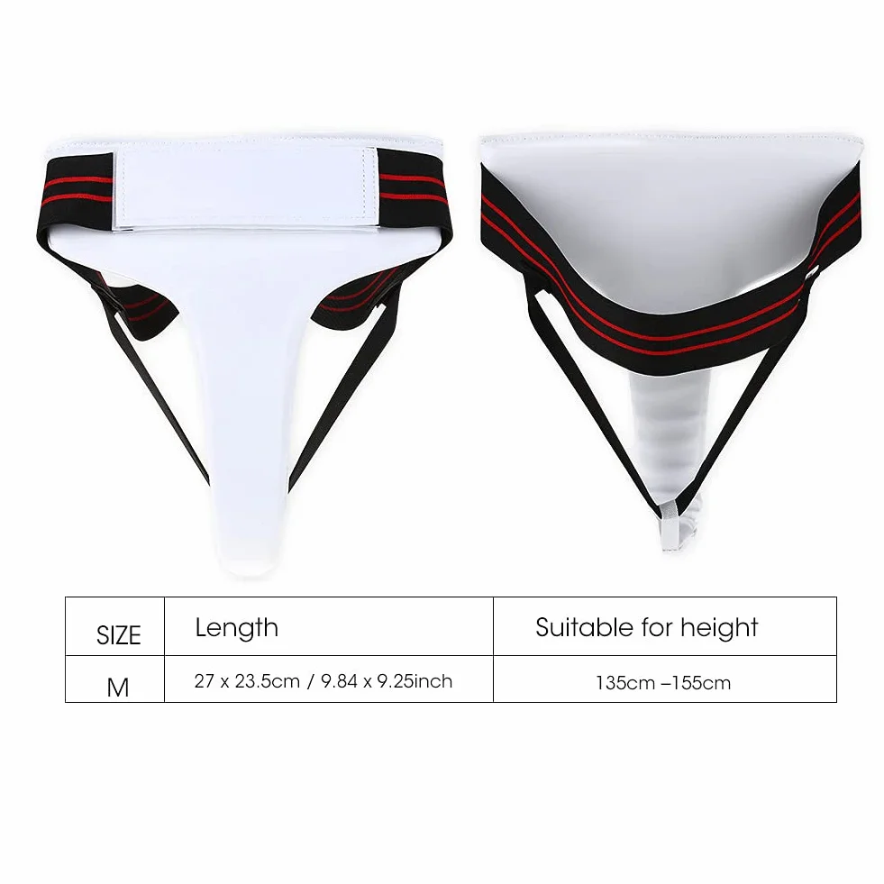 Protector de Ingle Mujer Artes Marciales Kickboxing Boxeo Taekwondo Karate Suspensorio Copa Pantalones Cortos (M)