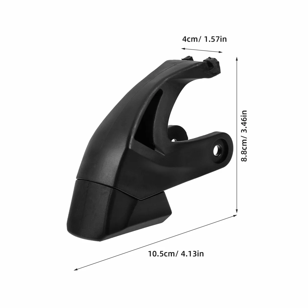 UPKOCH Patines Tope De Freno Universal Repuesto Pastilla Bloqueo 4.13x3.46x1.57 Pulgadas