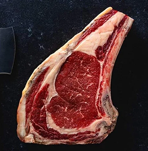Chuletón de Vaca Simmental Premium - Envio 24h - 1 kg - Seleccionado y cortado a mano por carnicería de Cosecha Privada - Producto Fresco