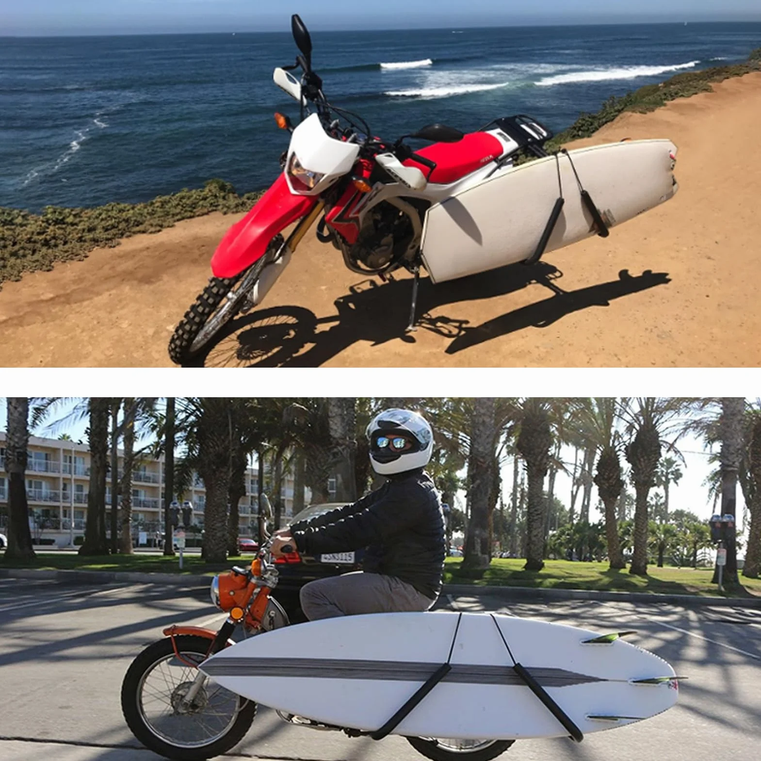 Soporte para Tabla de Surf para Moto Shkalacar