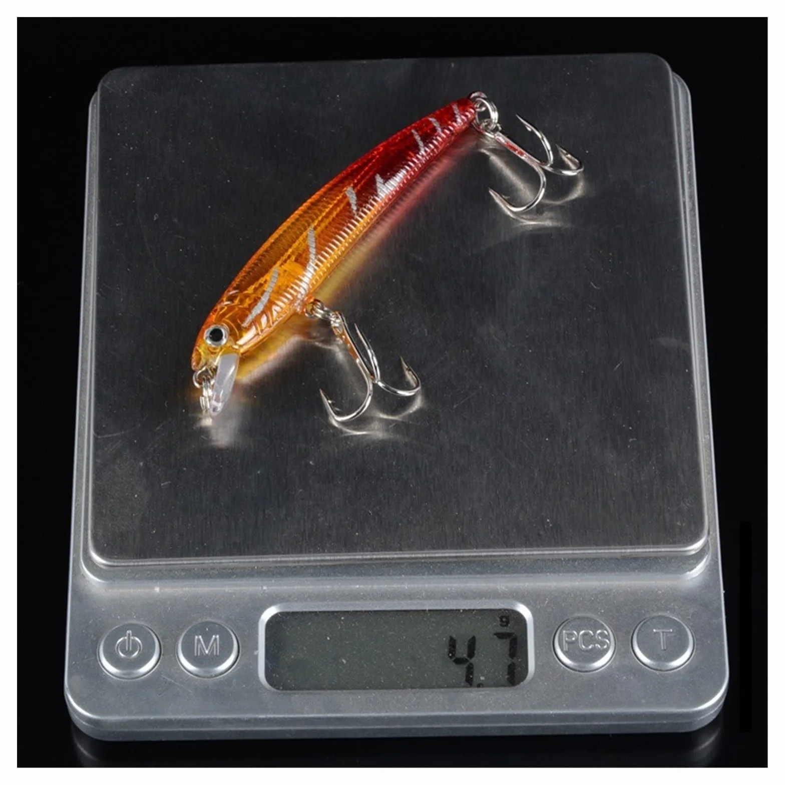 Señuelo de Pesca Minnow 5,6g 7,5 cm Duro Crankbait Wobblers Artificial Flotante