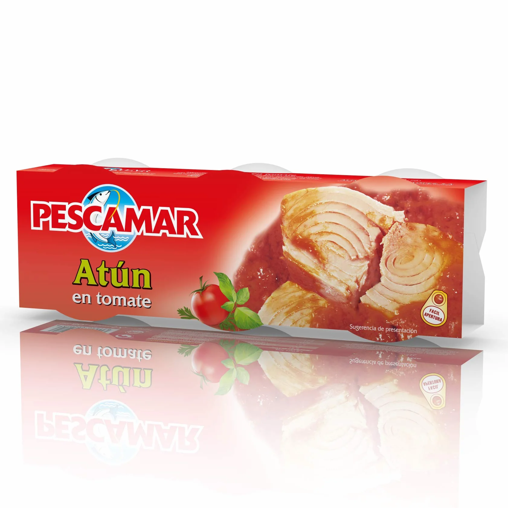 Pescamar Atun en tomate 3 latas 80 g